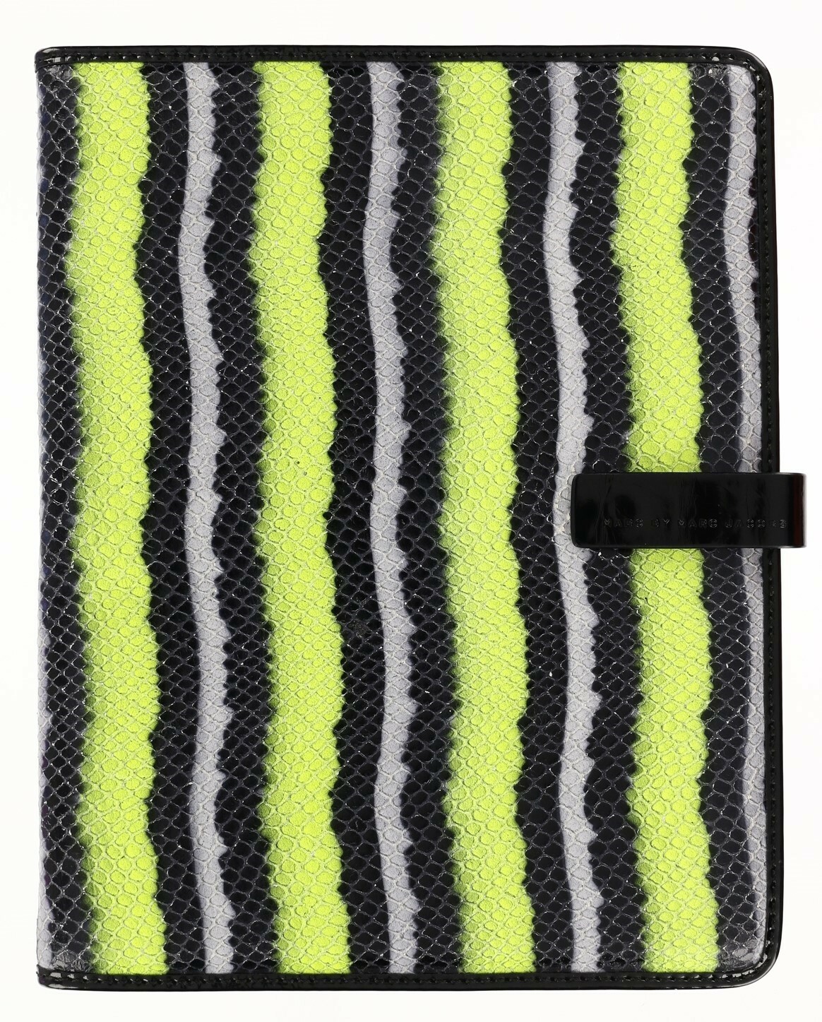 Marc Jacobs 'Wild Card' Snakeskin look Tablet Book Safety Yellow 134549