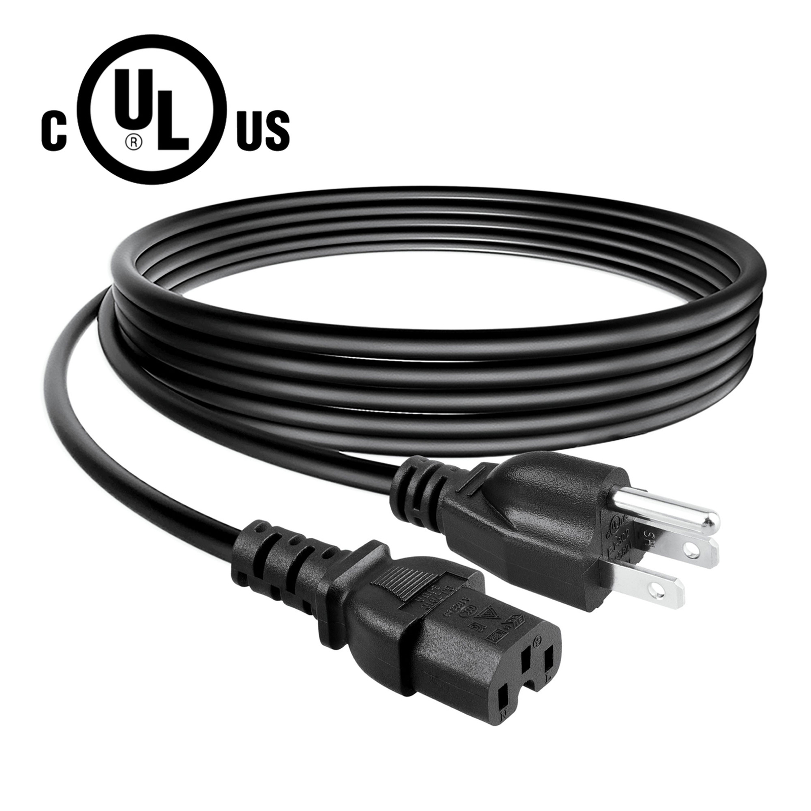 UL 6ft 16AWG AC Power Cord Cable For Cisco Meraki Catalyst POE Switch Router