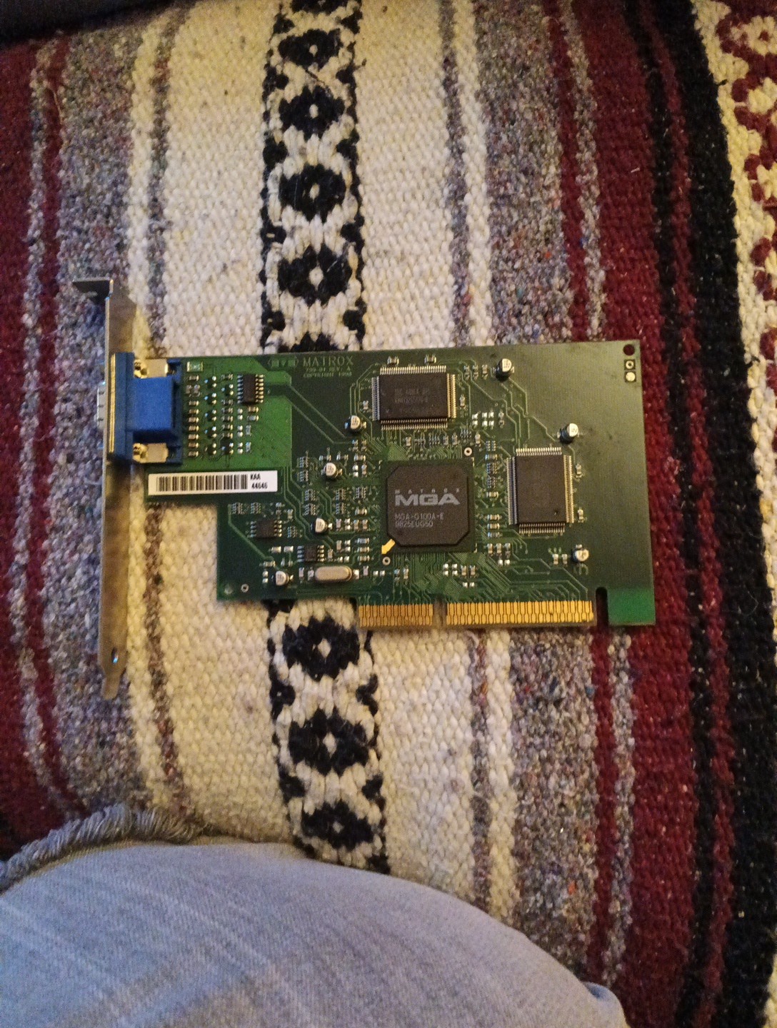 Matrox MGA-G100A video card