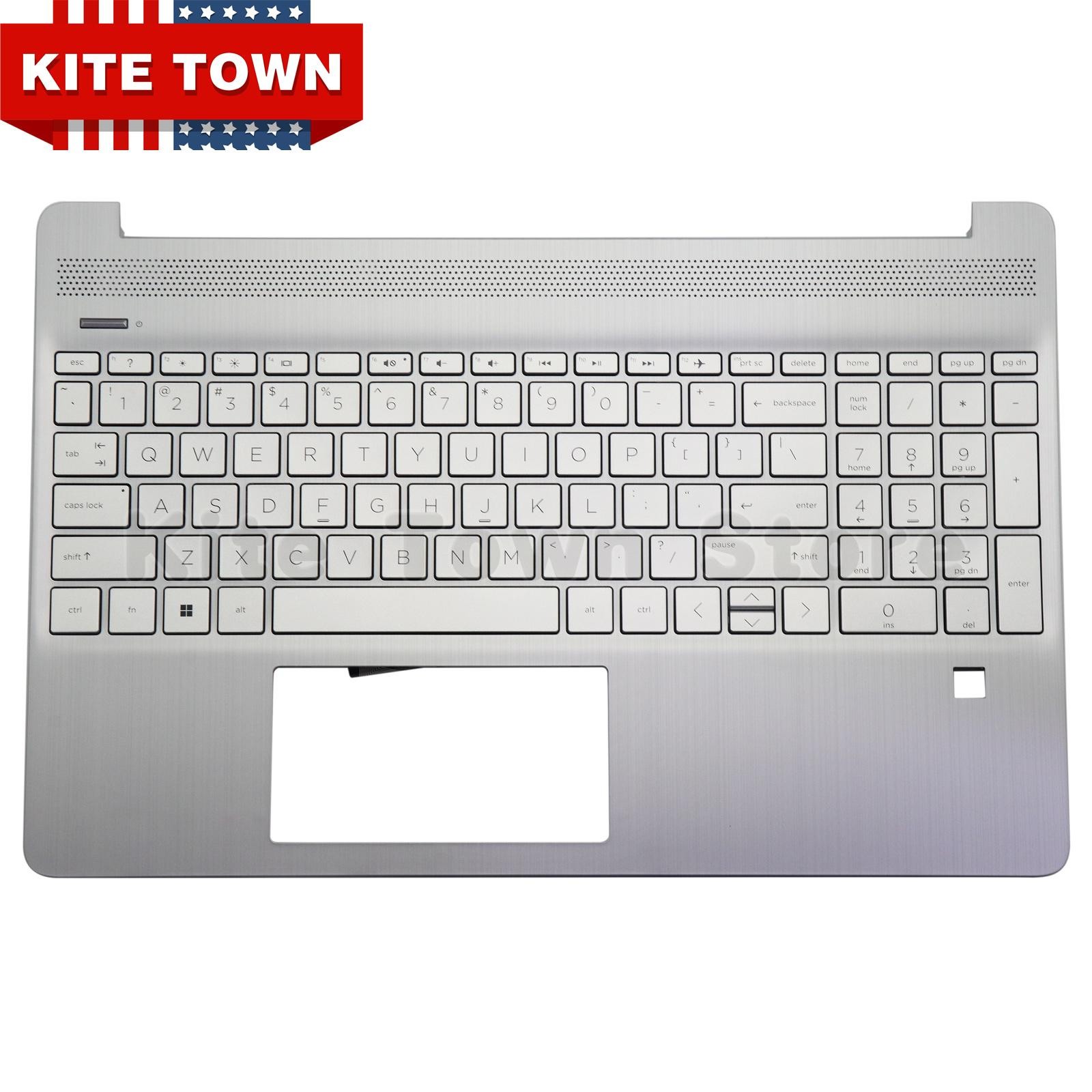 New For HP 15-DY 15-EF 15-EF1013DX Palmrest Keyboard Non-Backlit L63578-001 US