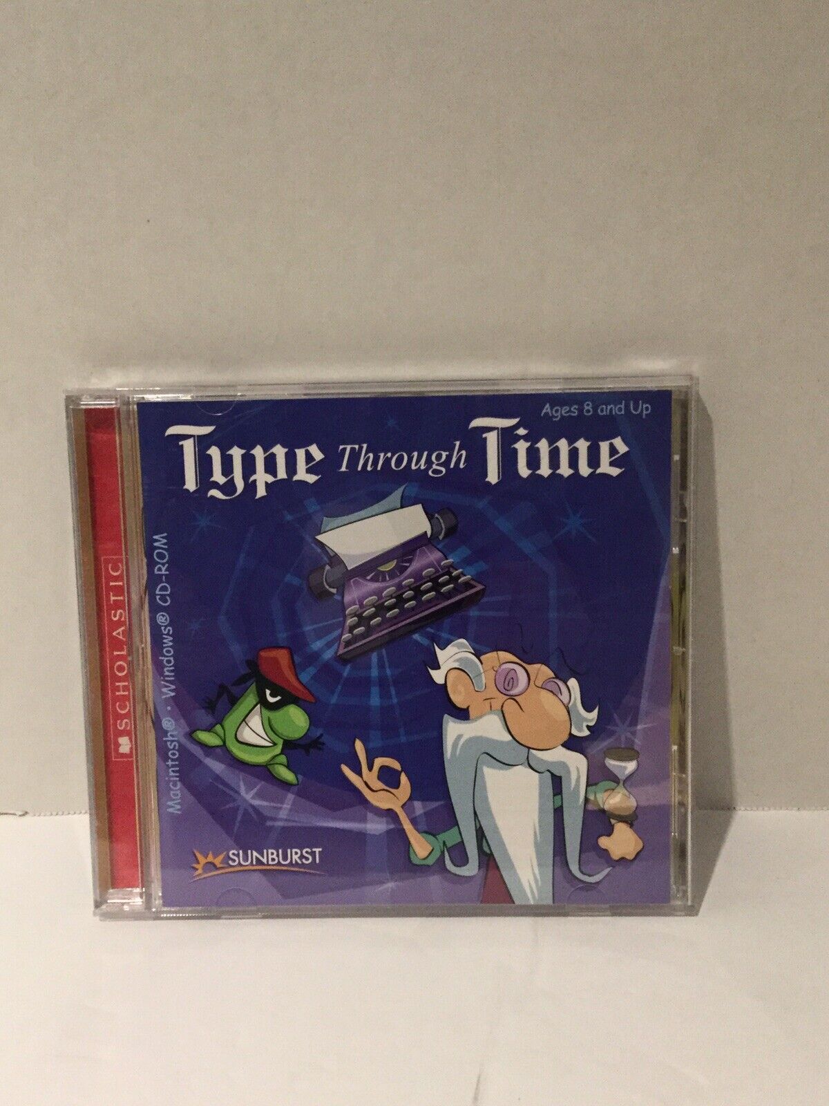 Scholastic Type Through Time Typing CD-Rom Tested and Works