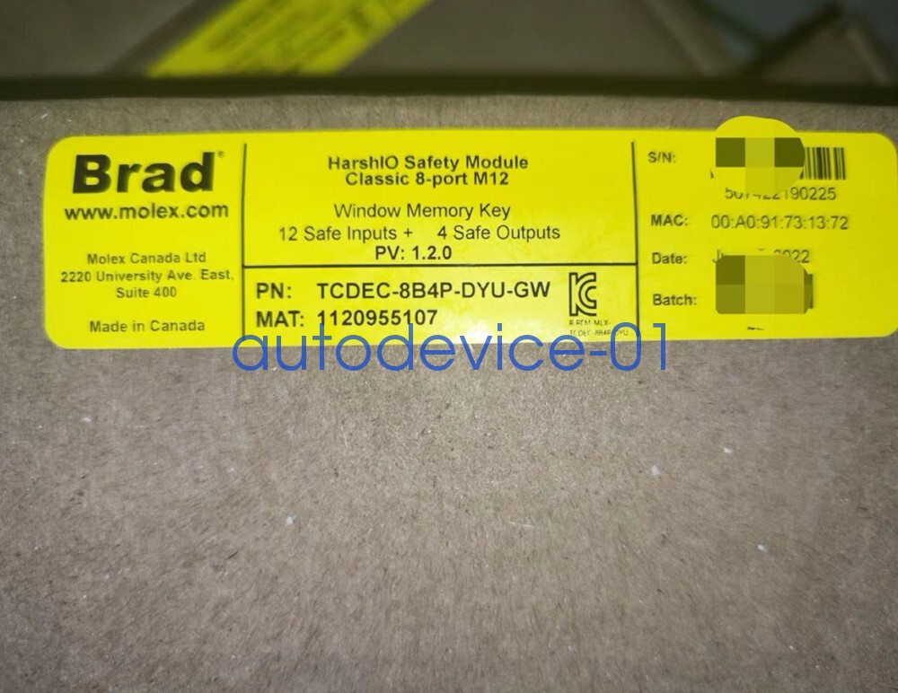 1Pcs New TCDEC-8B4P-DYU-GW DHL/FedEx