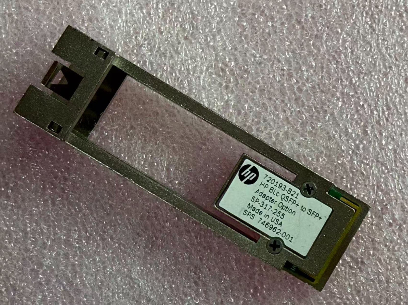 HP HPE BLc QSFP+ to SFP+ Adapter Module 720193-B21 746962-001