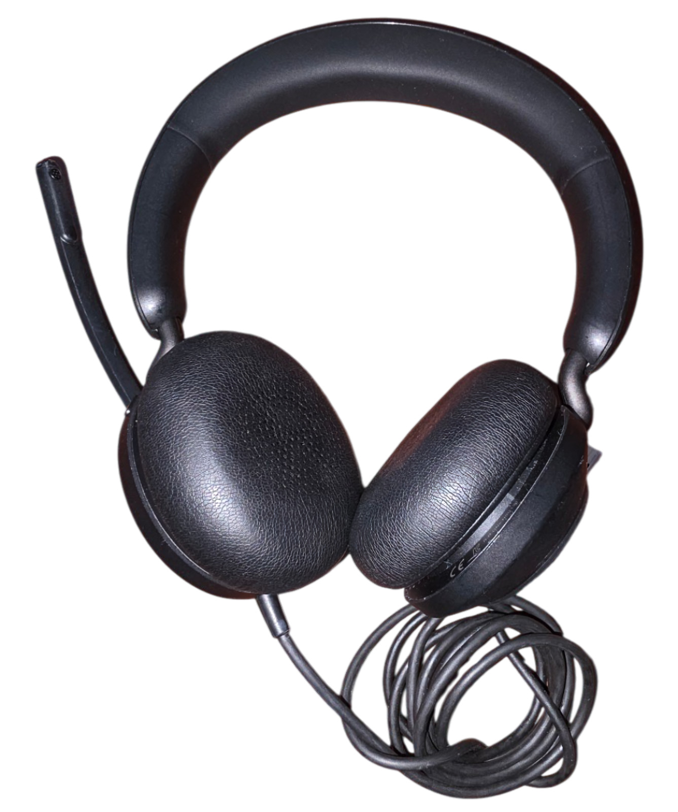 Jabra Evolve2 30 Wired Stereo Headset with Boom Mic USB-A Black