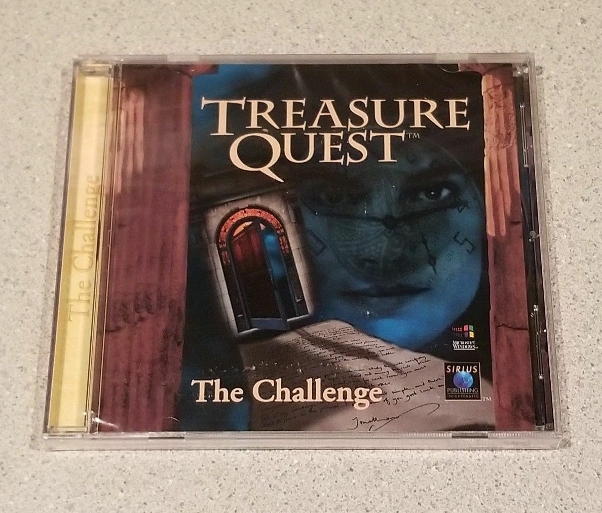 Treasure Quest The Challenge (CD- PC, 1996) By Terry Farrell RARE- Ships Fast