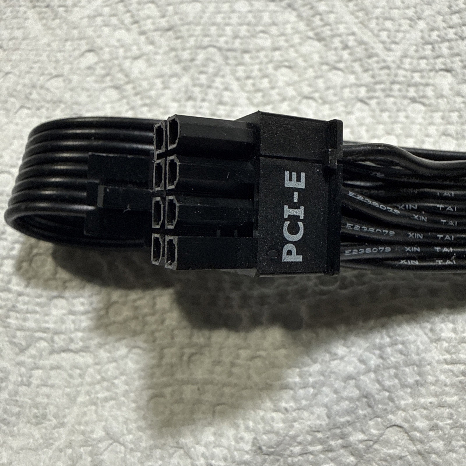 EVGA 8 PIN TO 8 PIN (6+2) PCI EXPRESS VGA Power Cable Supernova 750 850 2FT long