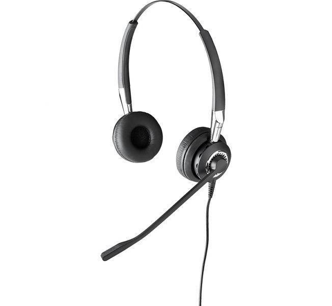 NEW Jabra BIZ 2400 USB Duo 2499-823-104 Wired Headset Noise Canceling Microphone