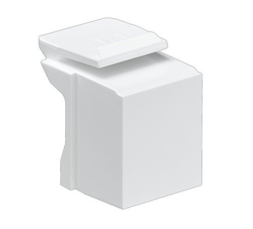 Leviton 41084-BW 10PK Quickport Blank White