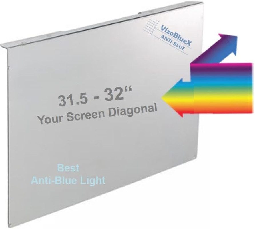 Vizobluex 31.5 to 32 Inch Universal Blue Light Screen Protector for Computer