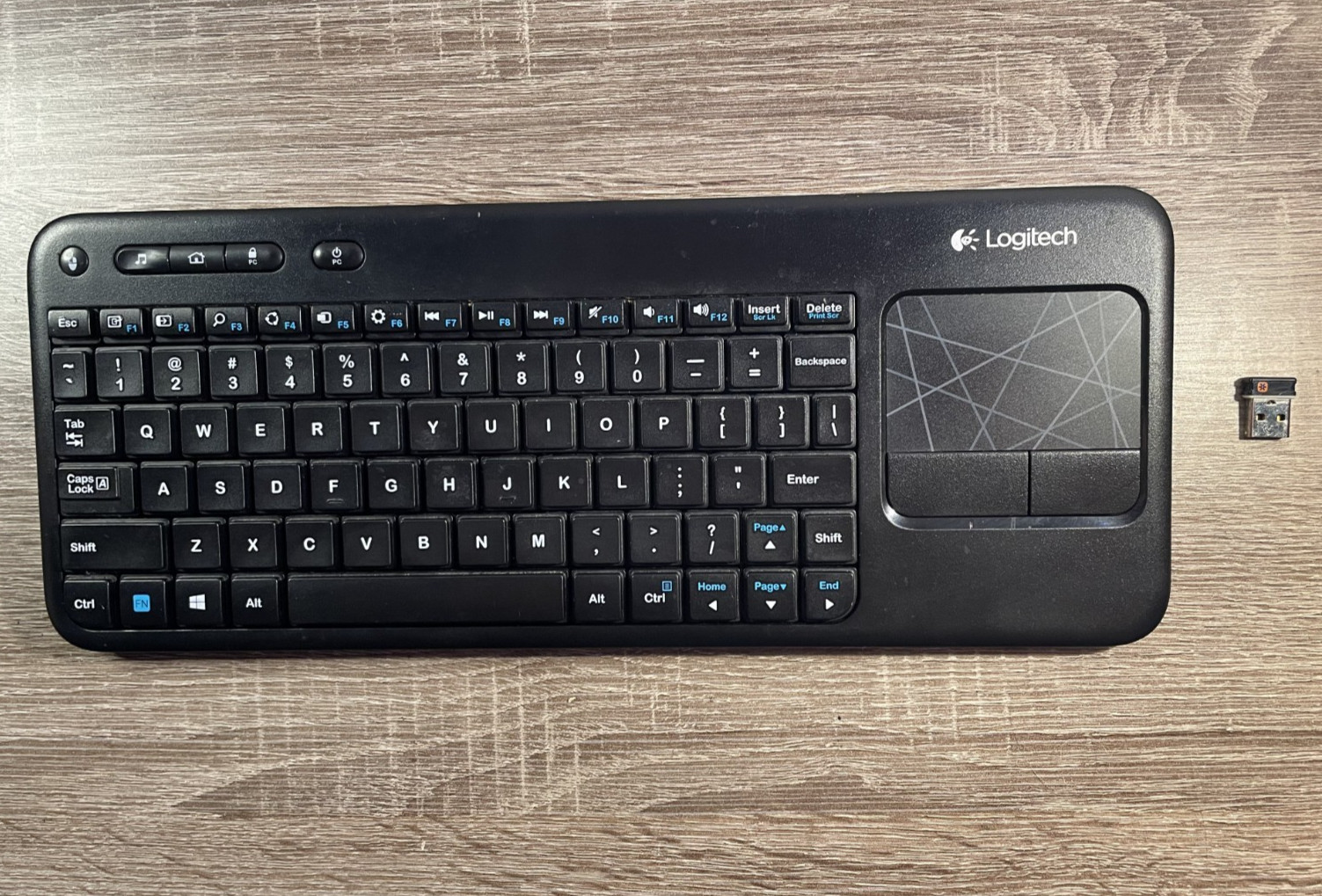 Logitech K400r  Wireless Keyboard With Unifying Receiver, Fully Tested