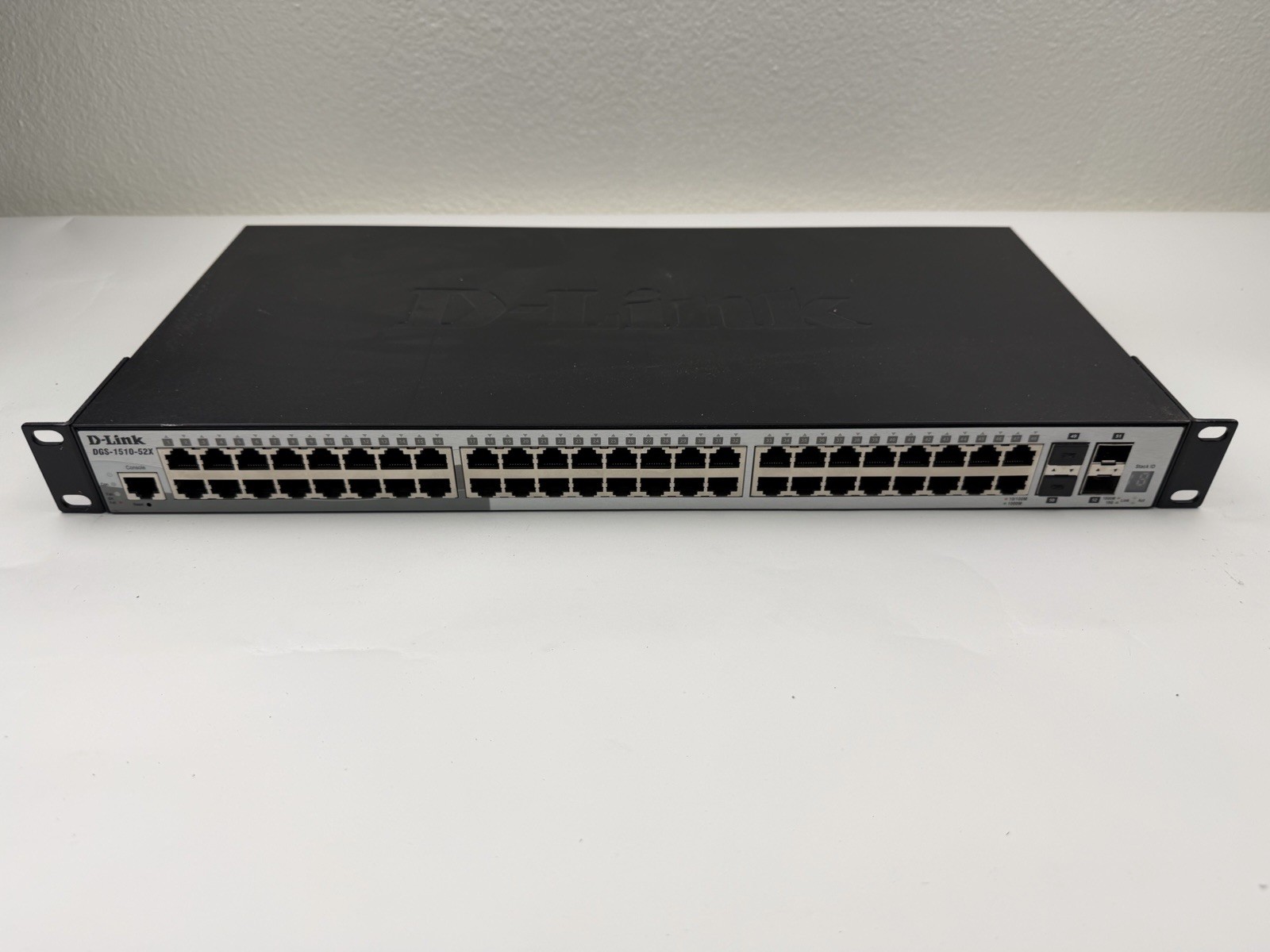 D-Link DGS-1510-52X 48 Port Rack Mountable Ethernet Switch Tested 