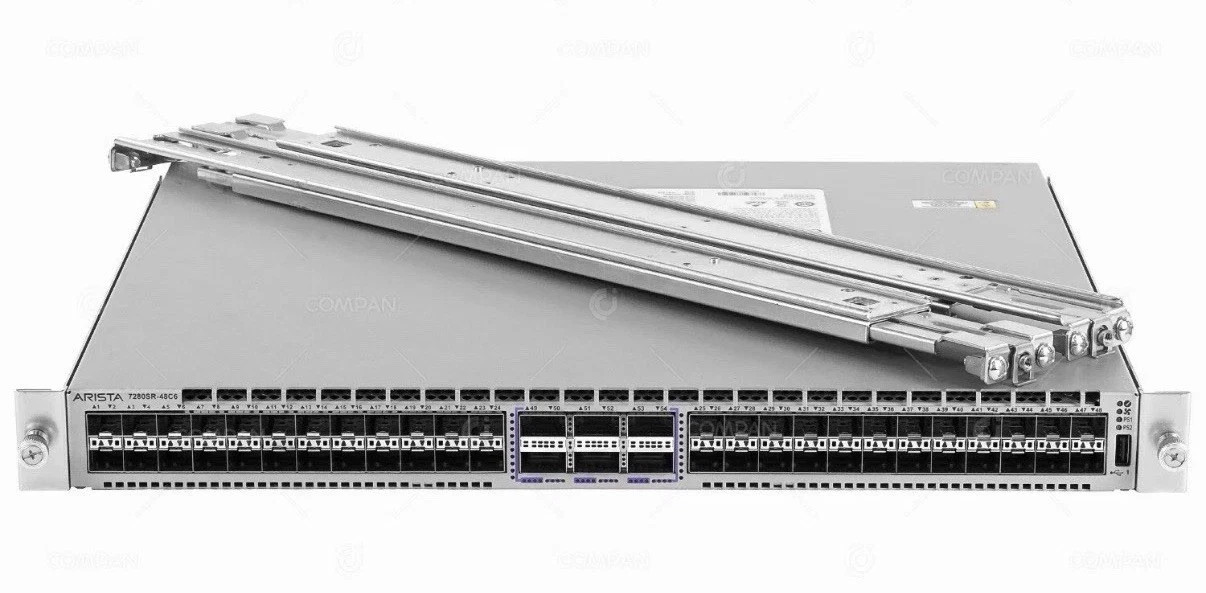 Arista DCS-7280SR-48C6 54-Port 10GbE Rack Switch Fully Managed DCS-7280SR-48C6-F