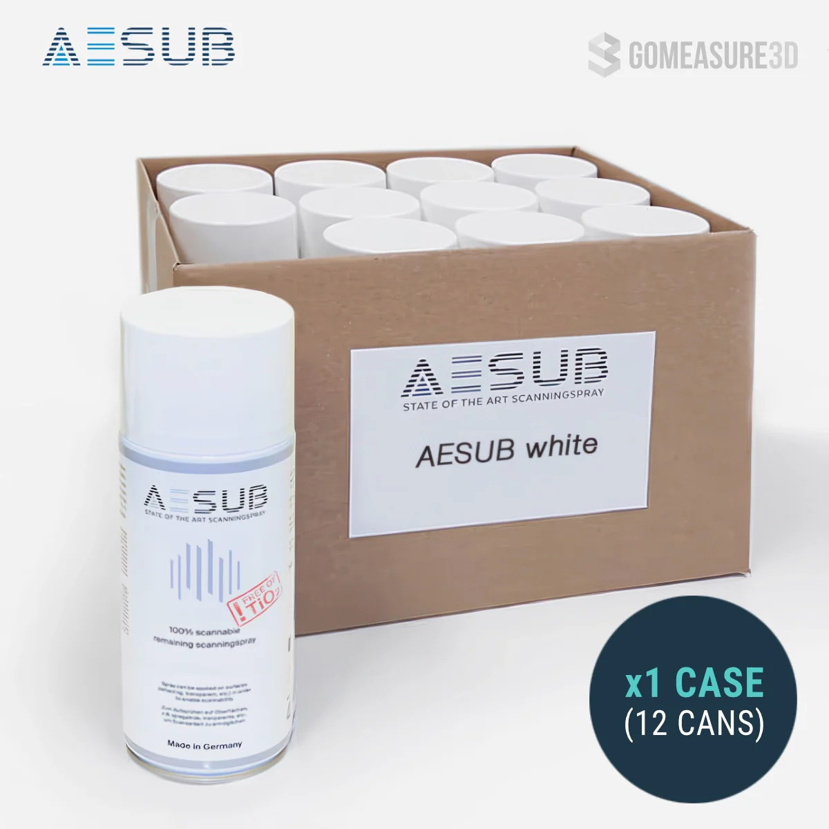 Aesub White (12 Pack | 1 Case)
