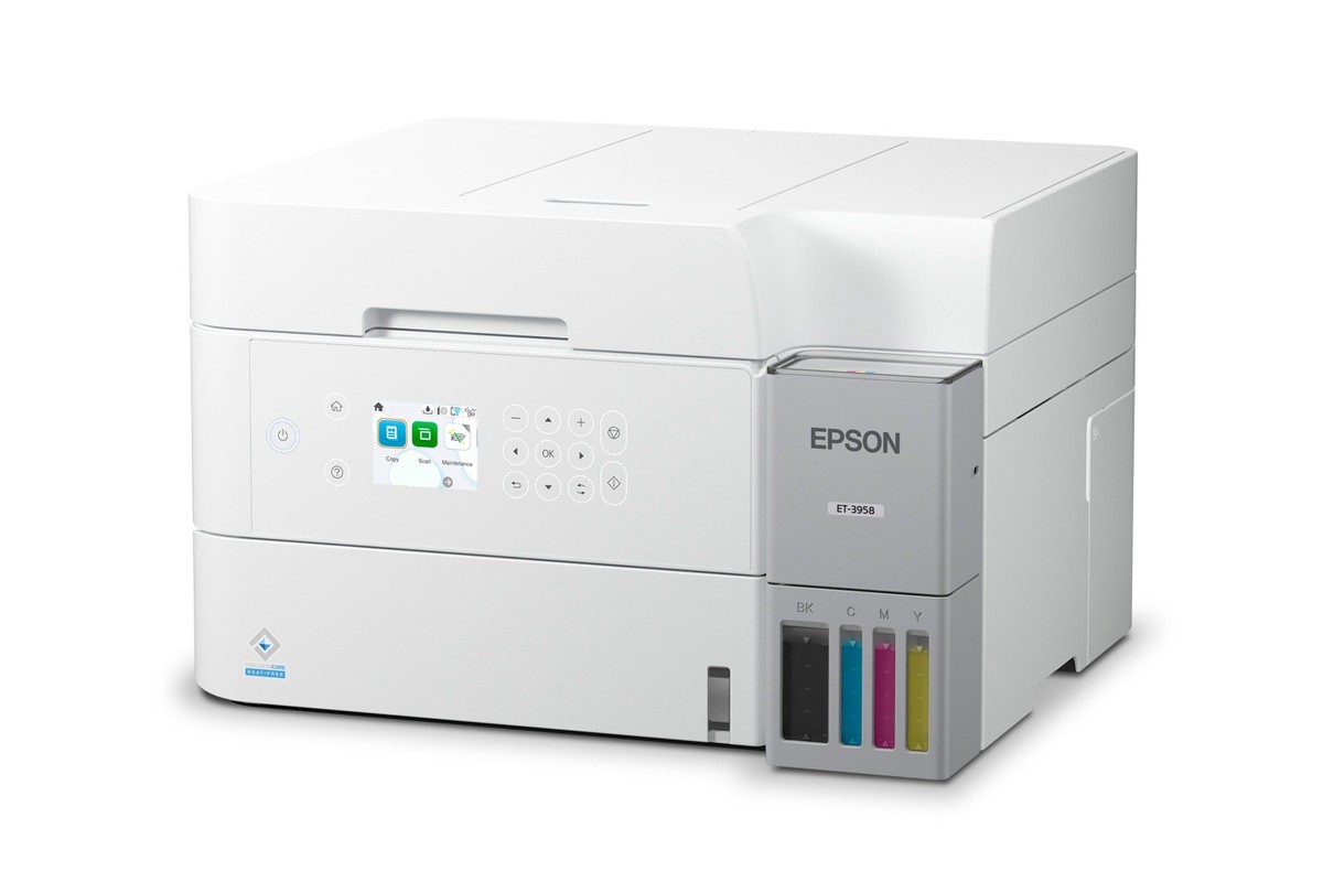 Epson EcoTank ET-3958 Wireless All-in-One Printer Lightly Used 50-200 Pages