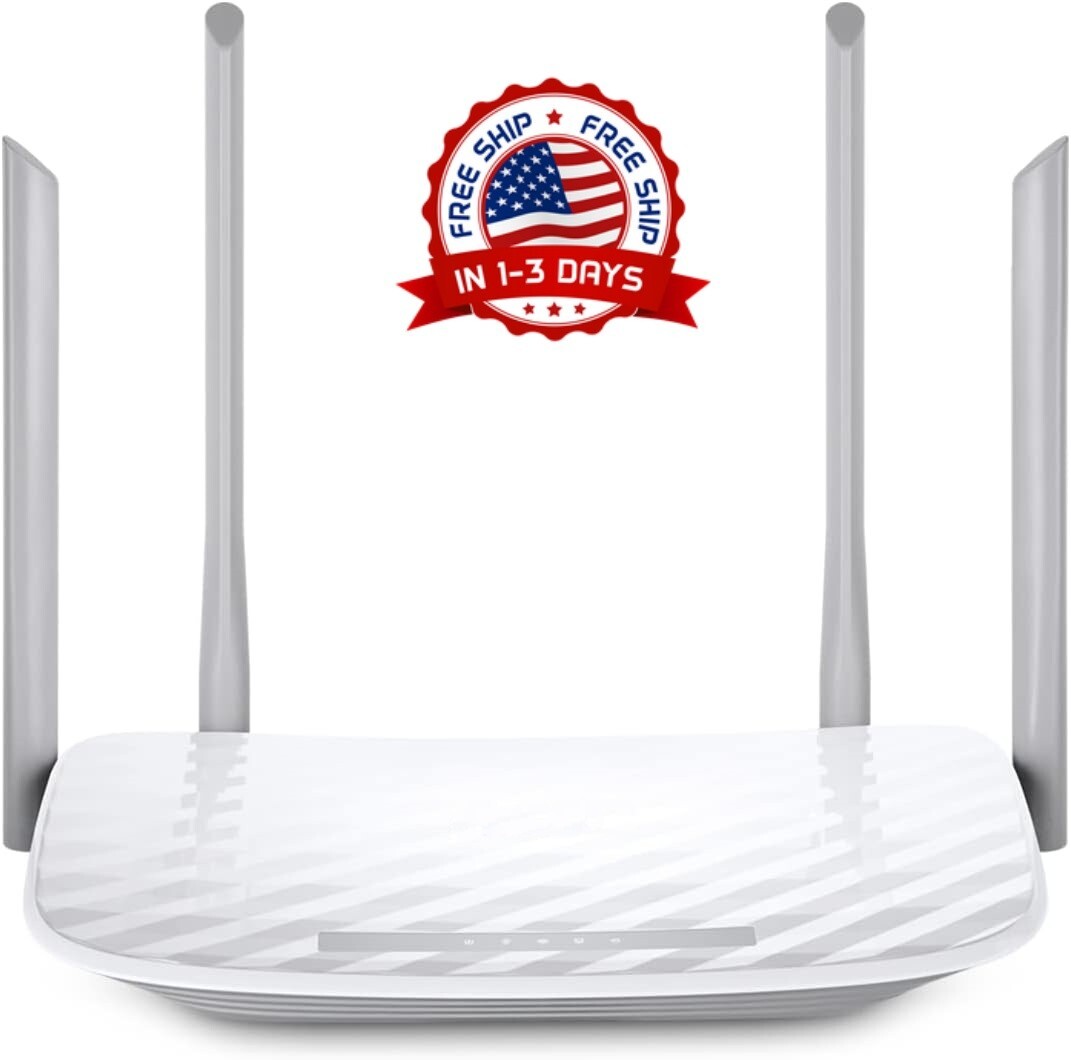 Rauter Router Enrutador Señal WIFI Internet Inalambrico Con Antenas 1200 Mbps