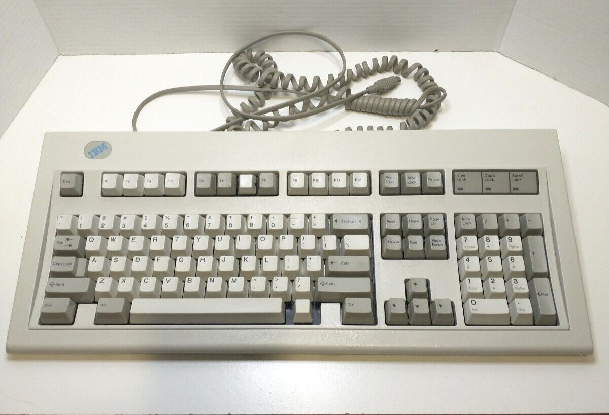 IBM - Model M PS/2 Keyboard - 52G9658 1993 - Nice Condition - Stored since 1999