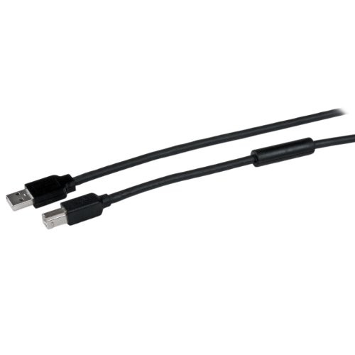 StarTech 15m / 50 ft Active USB 2.0 A to B Cable - M/M (USB2HAB50AC)