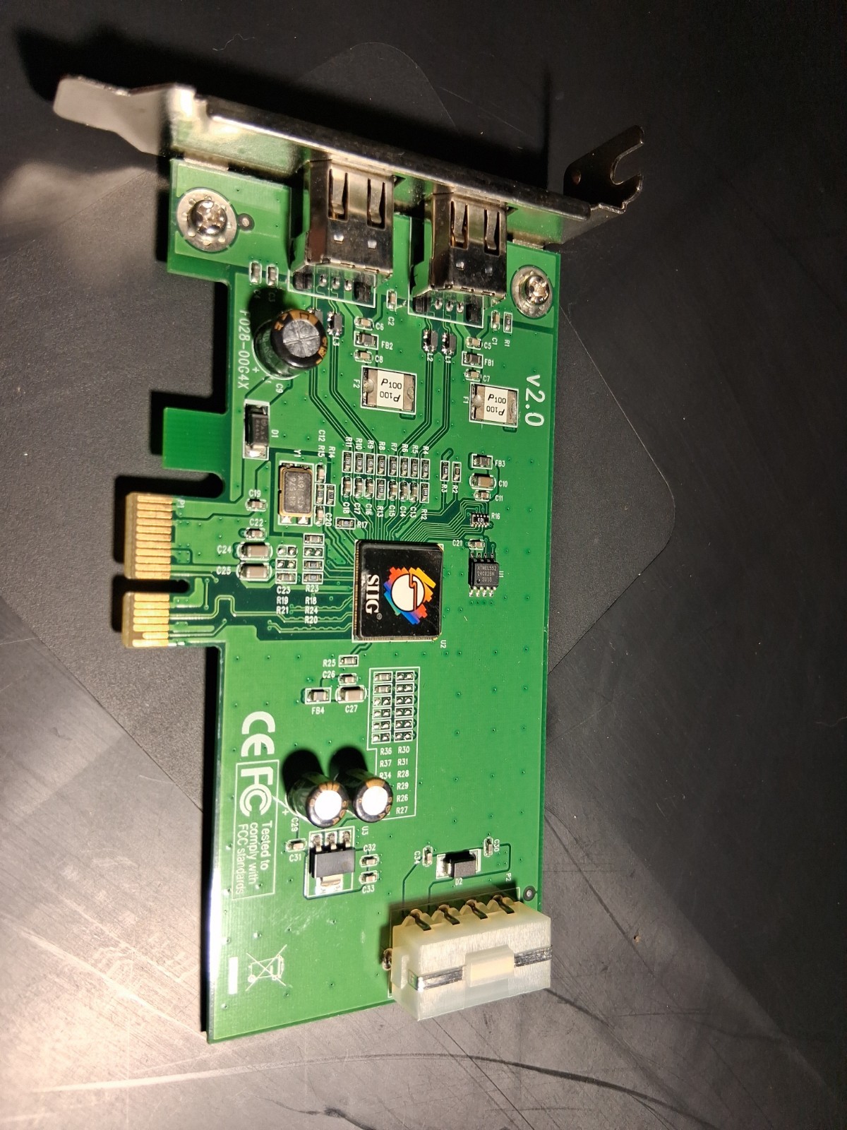 SIIG F028-00G4X DP FireWire 2-Port PCIe