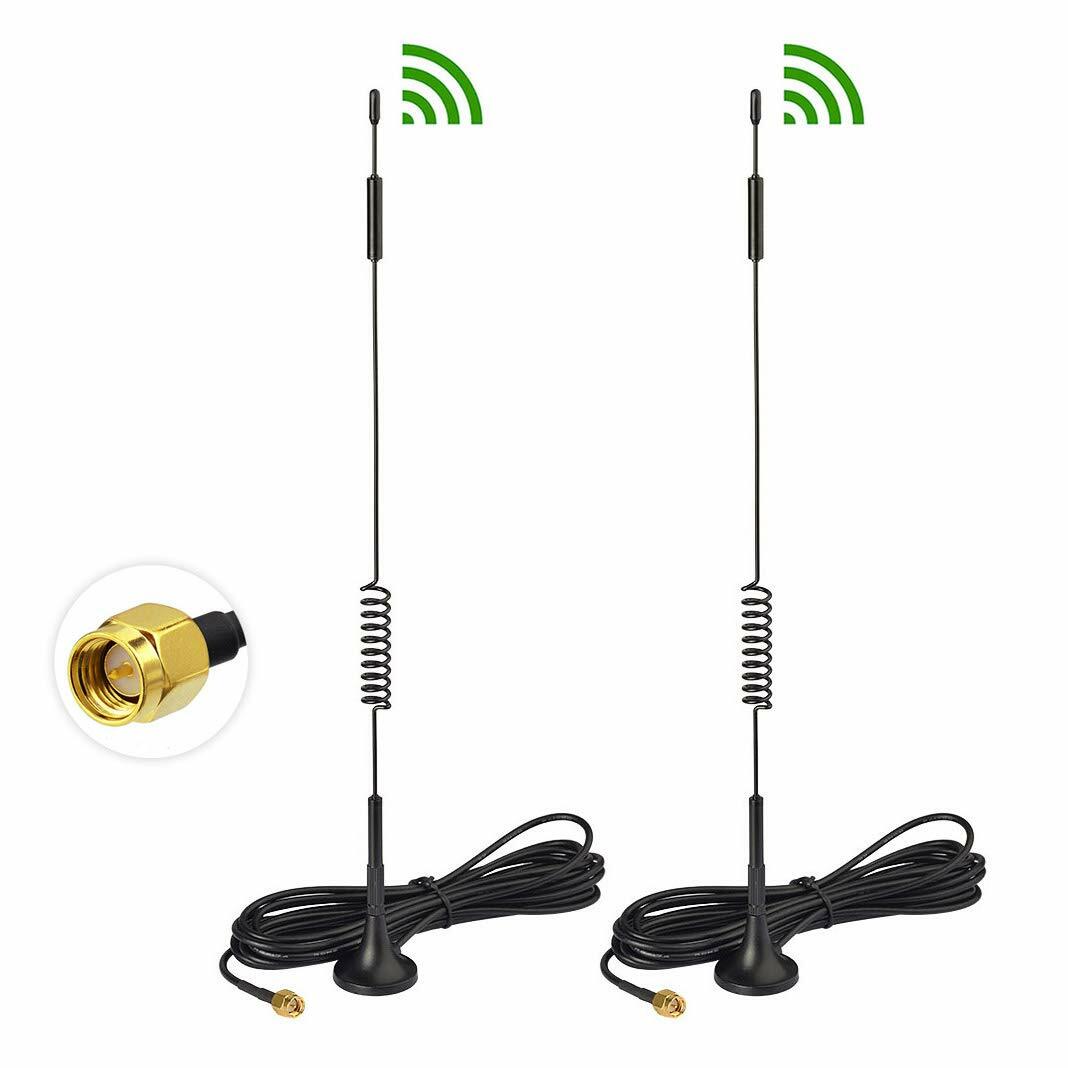 2x Omni 4G 3G LTE MIMO External Antenna Magnetic for TP-LINK TL-MR6400 AC750 SMA