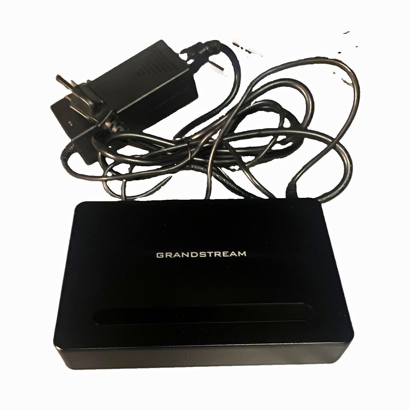 Grandstream HT818 v2 Wired Router 10-Port 100 Mbps Ethernet VPN Black w/ Adapter