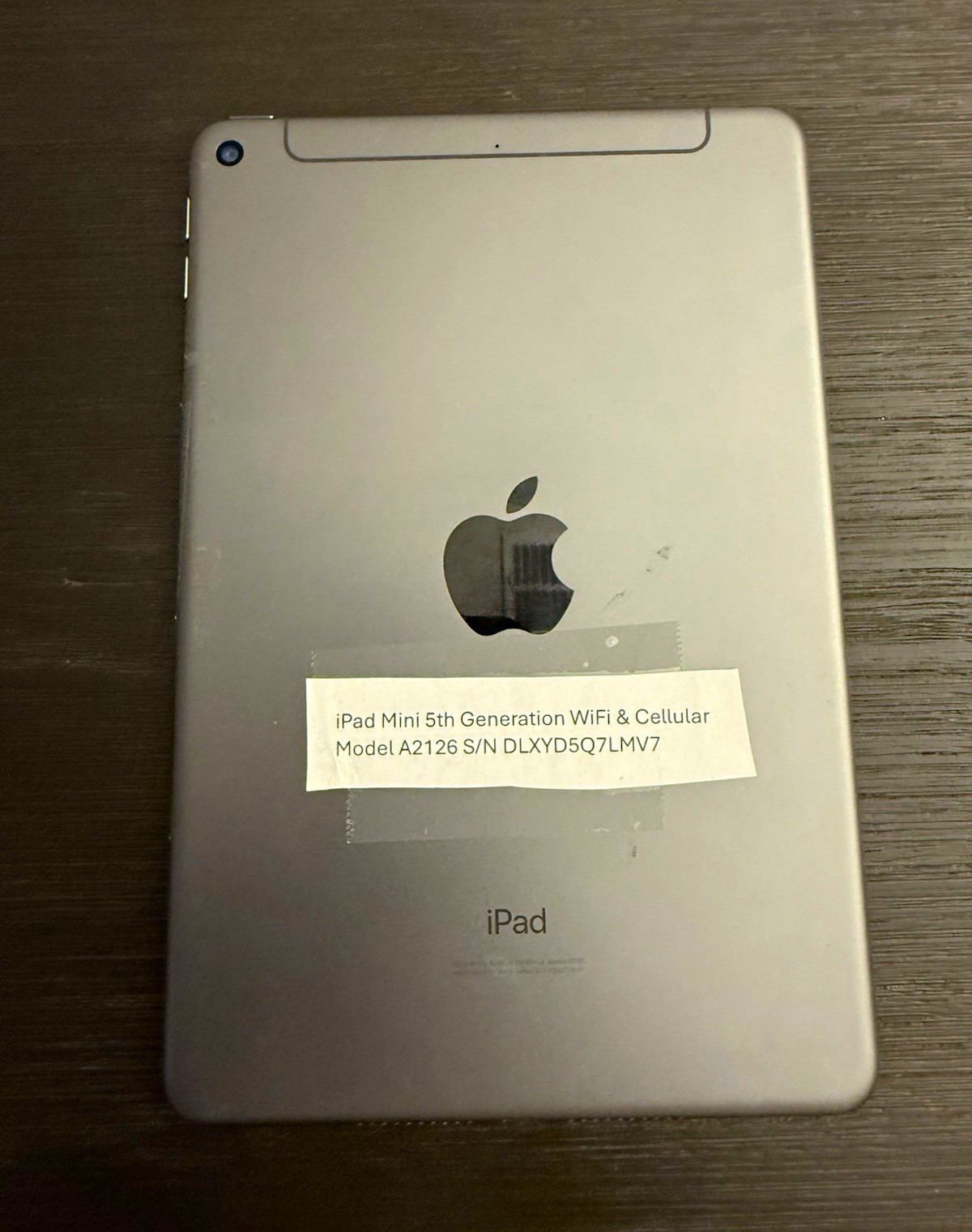 Apple iPad mini 5th Gen 64GB Wi‑Fi + Cellular A2126 7.9in Silver