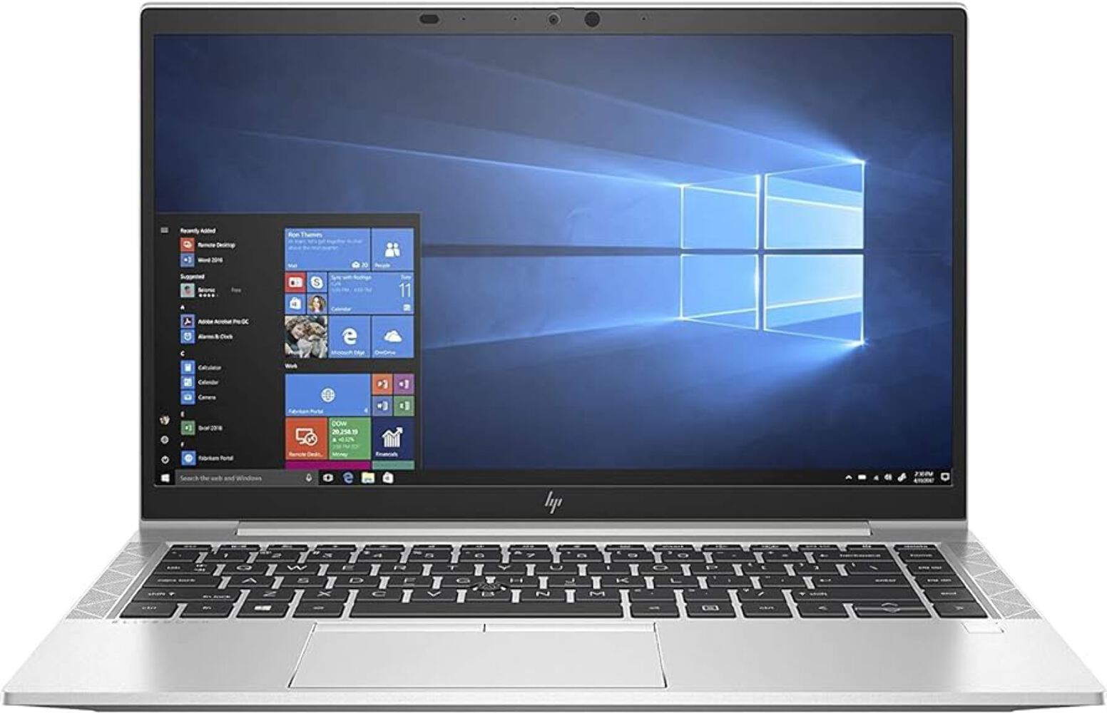 HP EliteBook 840 G7 14" Laptop, Intel Core i7-10th Gen, 16GB RAM, 512GB SSD, Win