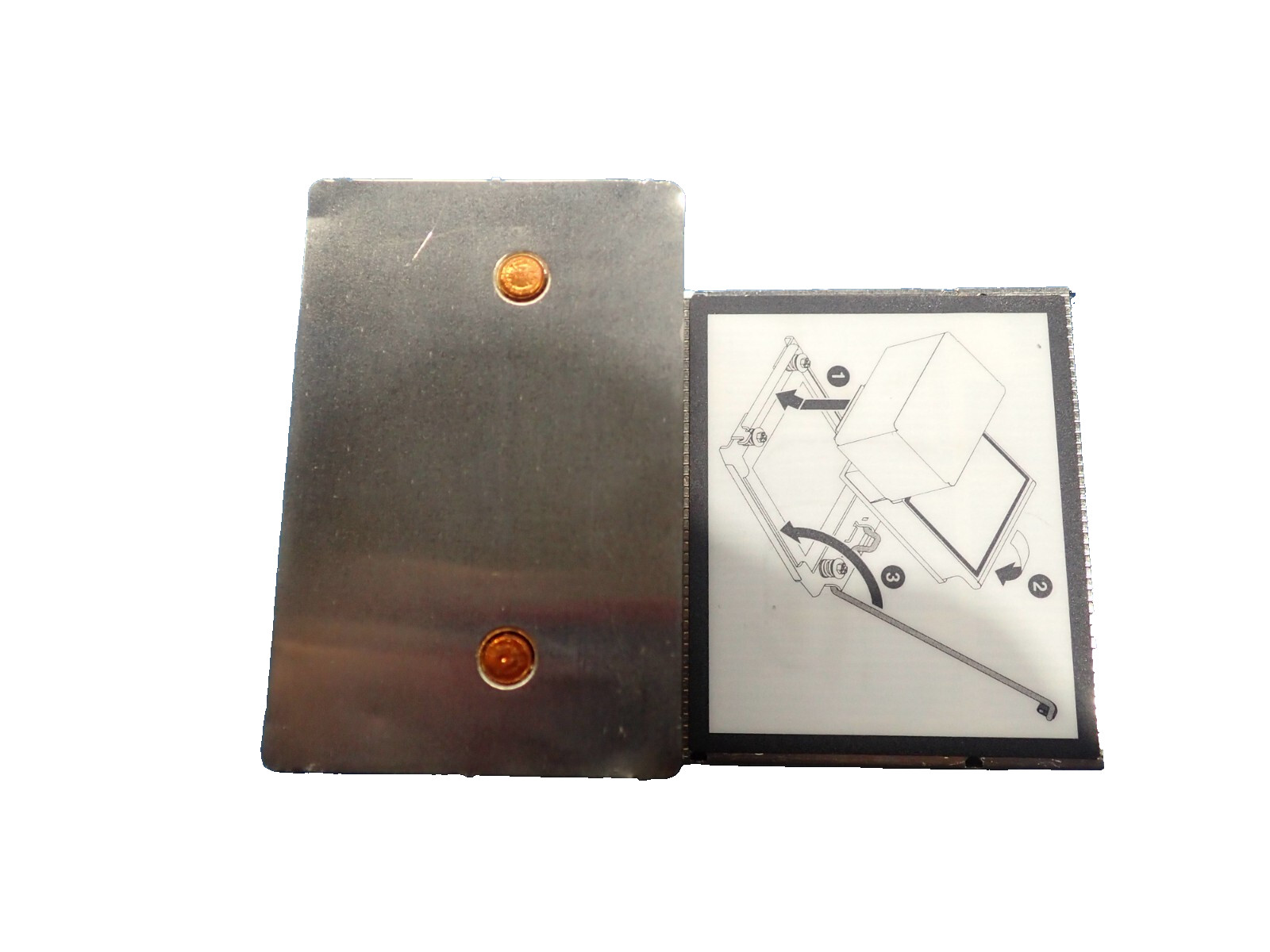 IBM System X3650 M5 Value Hi-Efficiency CPU Heatsink FRU P/N: 00KA517 EC N33302A