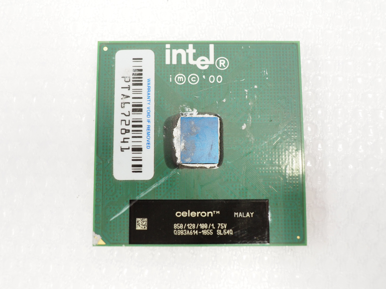 INTEL Celeron 850/128/100/1.75V SL54Q Processor