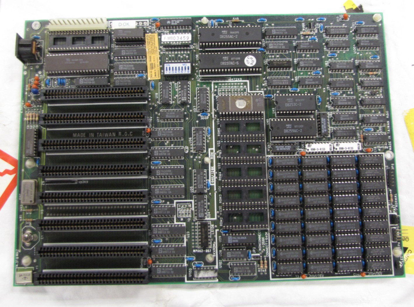 DTK PIM Turbo XT 8088 Motherboard with 640KB RAM F-MBO 1980's -NN49