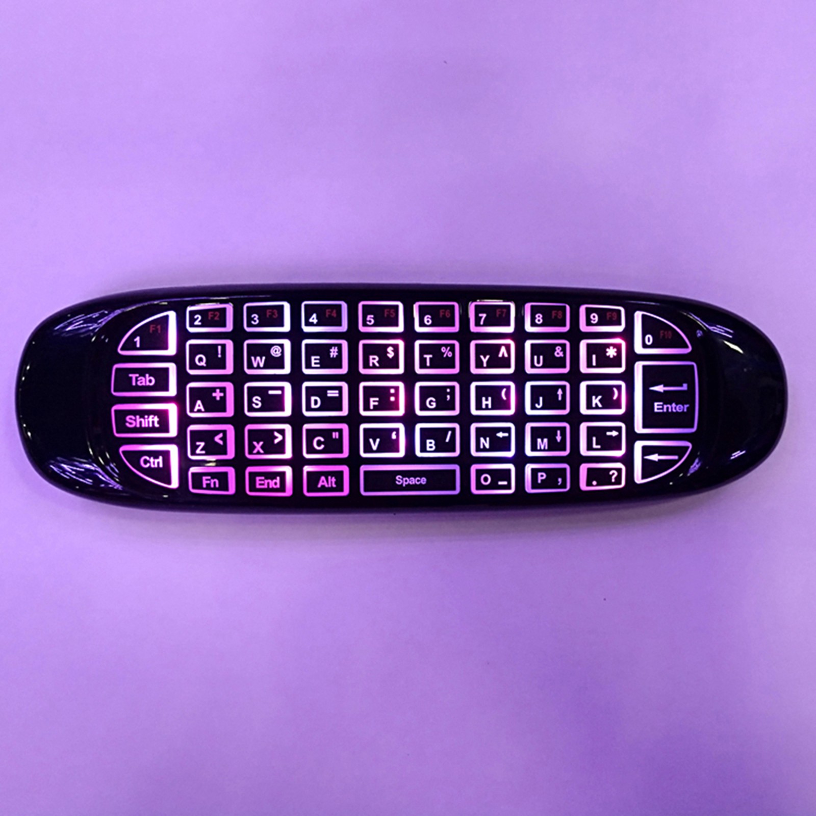 C120 USB 2.4G Motion Sensing Air Fly Remote Mouse Keyboard With Colorful