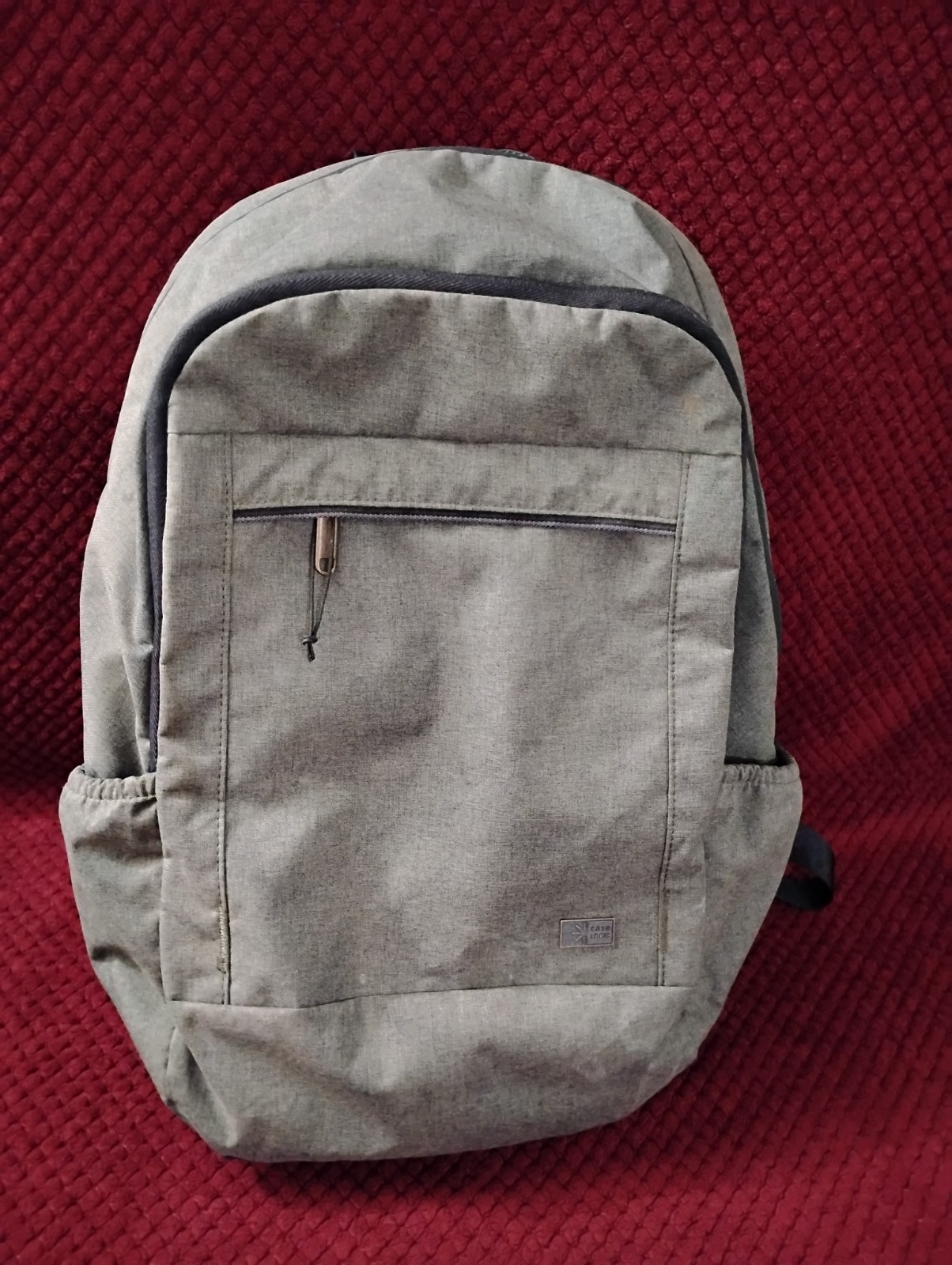 Case Logic ERA 15.6 Laptop Backpack Gray Commuter Work Travel Bag Padded