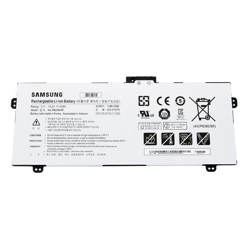Genuine AA-PBUN4NP 15.2V 57Wh  battery for Samsung NP940Z5L-X01US NP940Z5L-X03US