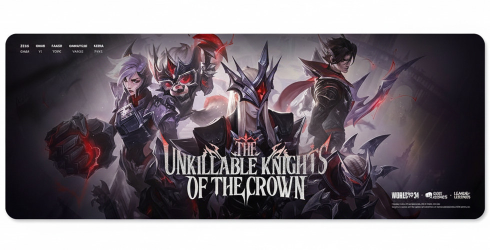 T1 2024 World Champions Limited Edition Desk Pad Korea Exclusive Official New