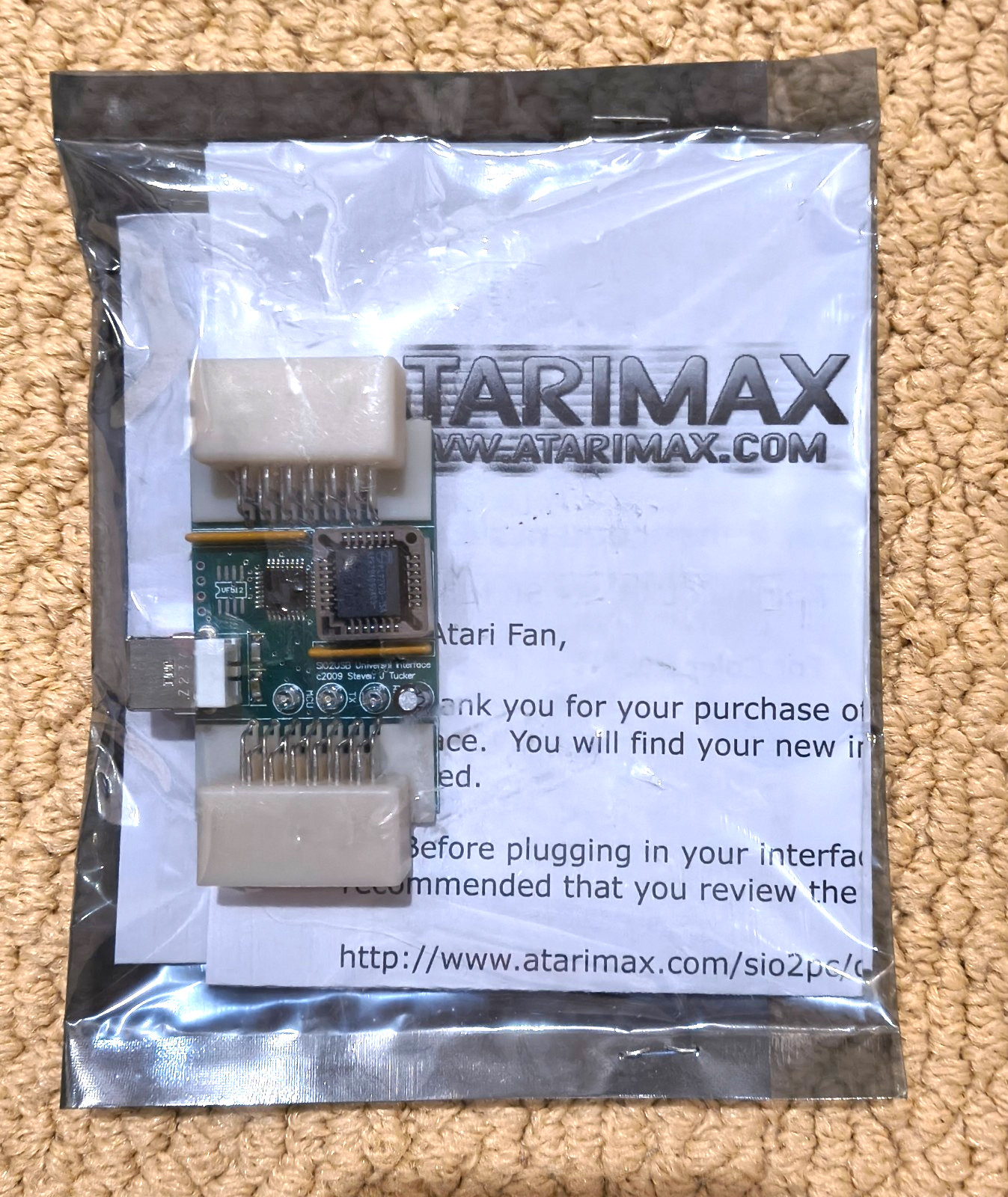 Atarimax Atari Dual Port USB Interface w/ SIO Connectors