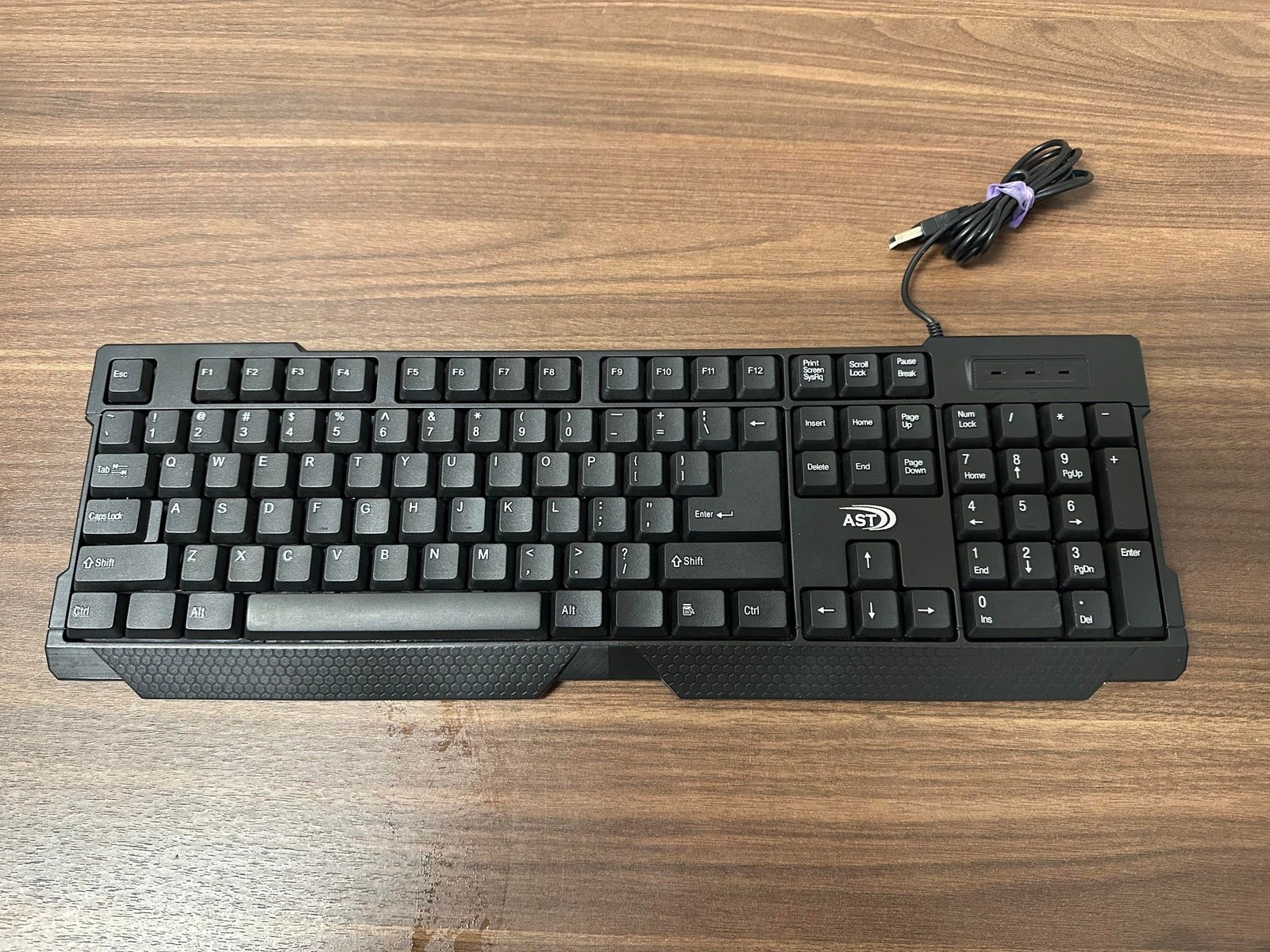 Ast Black Wired USB Standard Keyboard Very Good