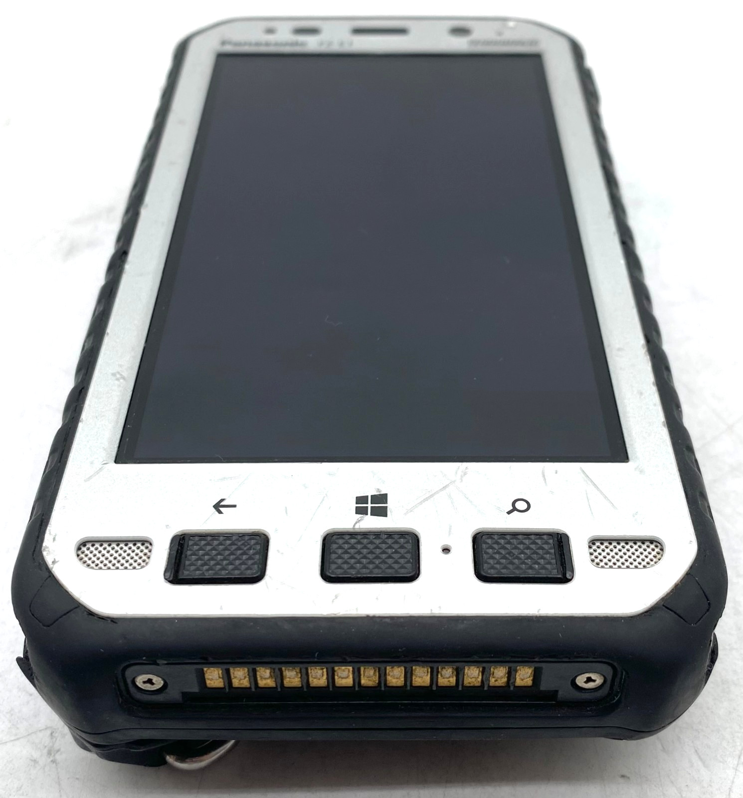 PANASONIC FZ-E1 HANDHELD 32GB TOUGHPAD 5" DISPLAY SCREEN w/ FZ-VZSUX100J BATTERY