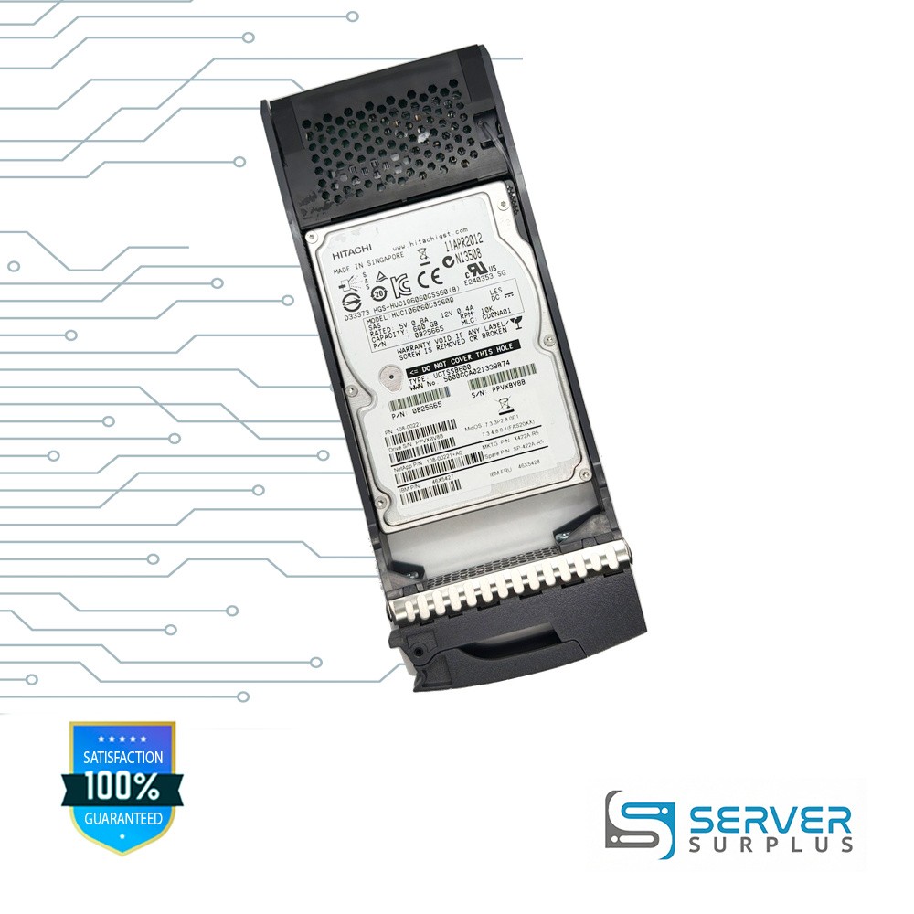 NetApp HUC106060CSS600 600GB SAS 10K 2.5 in Enterprise HDD | 108-00221+A0