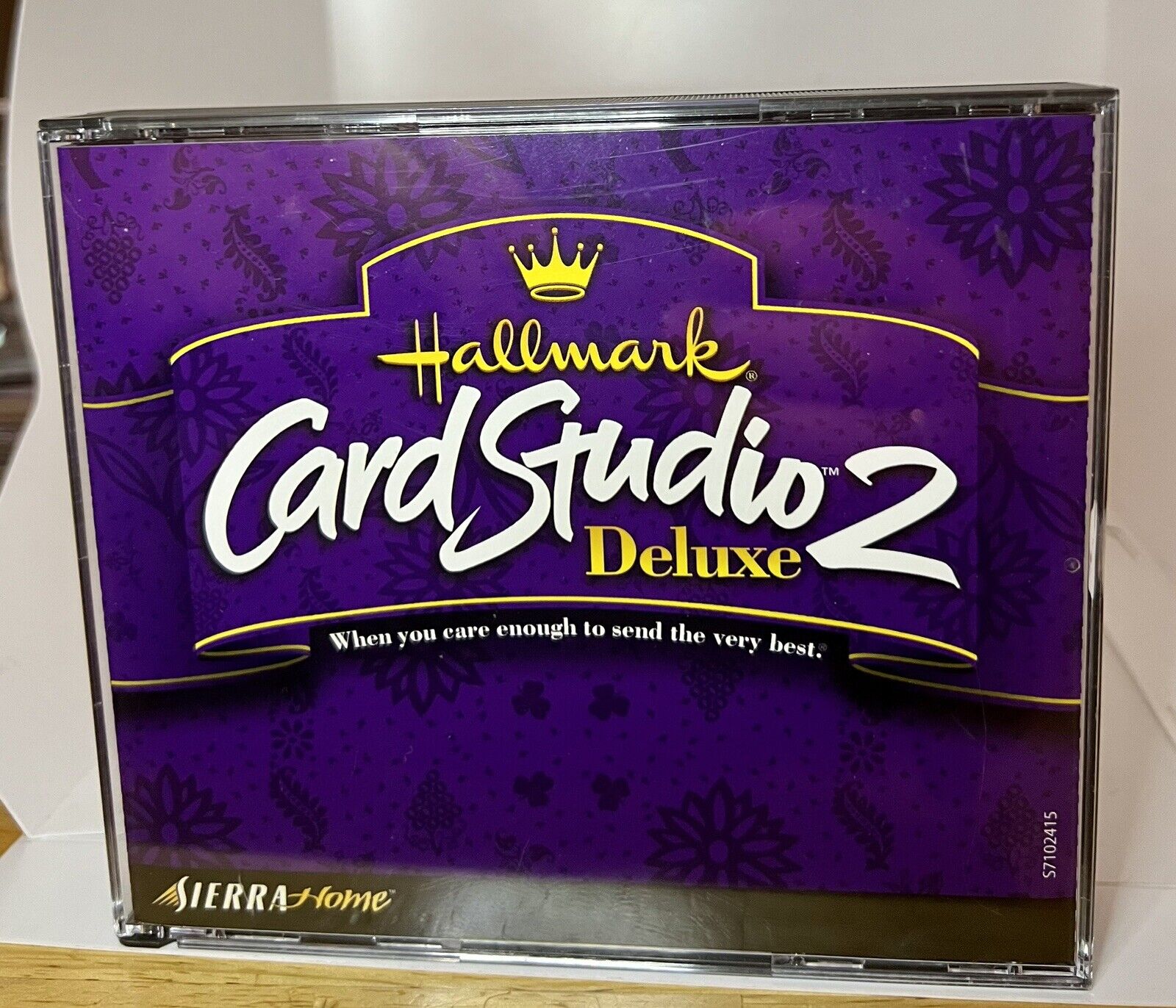 Hallmark Card Studio 2 Deluxe Fast Easy Fun Photo Software CD By Sierra Home