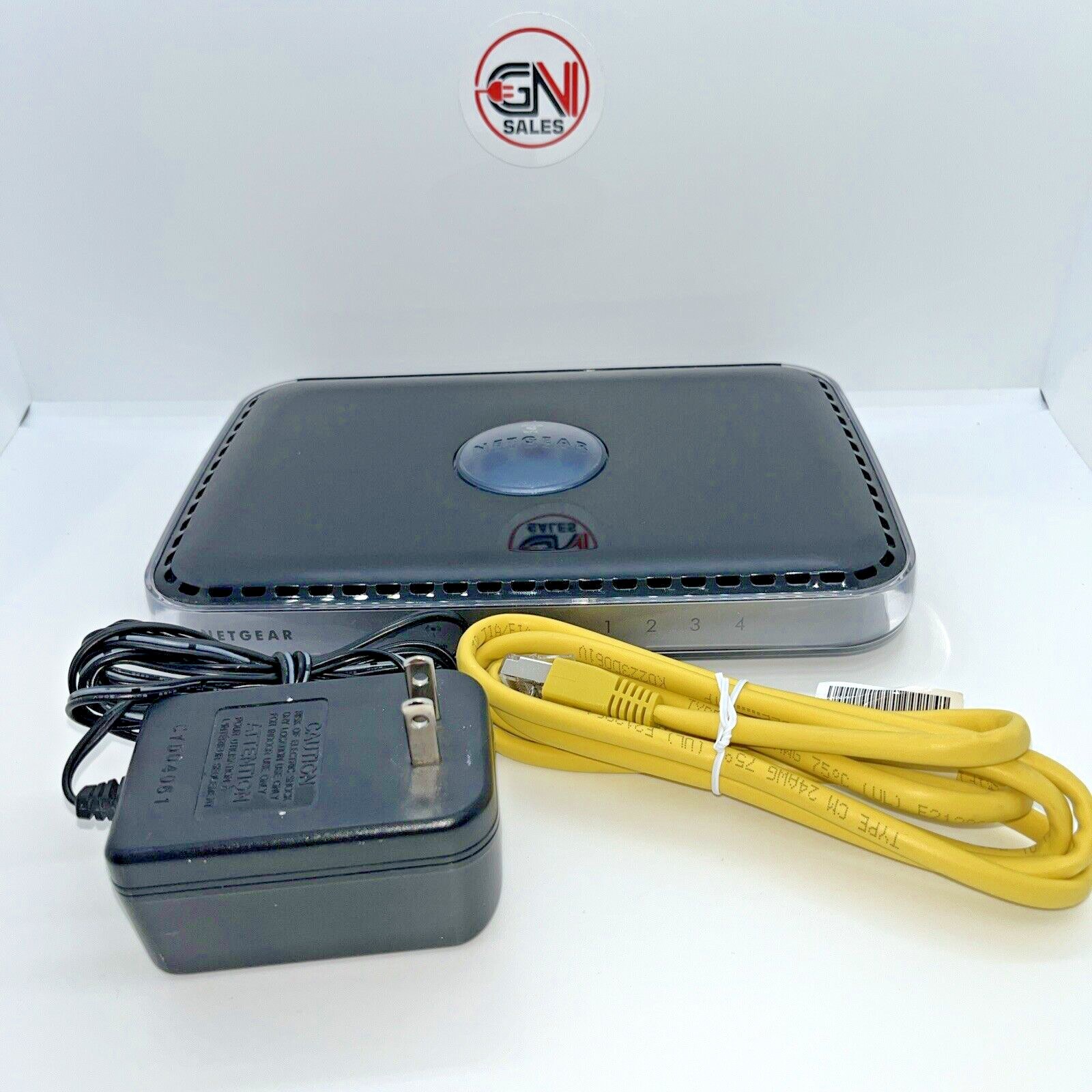 Netgear Duo RangeMax WNDR3300 300 Mbps 4-Port Wireless N Router w/ Adapter