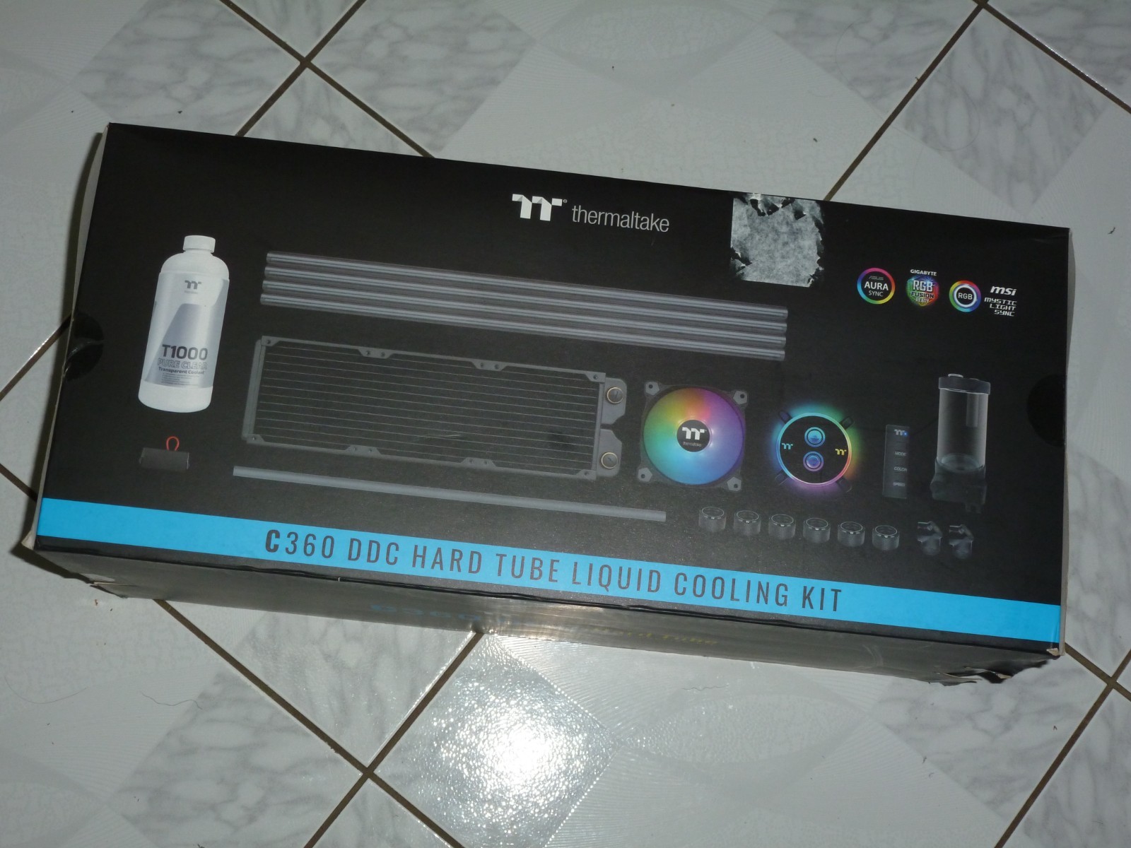 Thermaltake Pacific C360 360mm RGB Radiator Water Cooling Kit - New In Box
