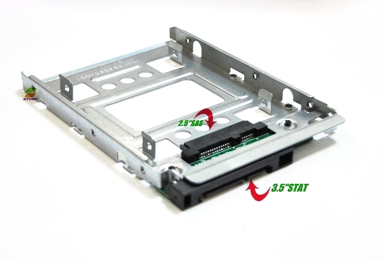   654540-001 2.5" SSD to 3.5" SATA Adapter Tray Converter SAS HDD Bracket Bay