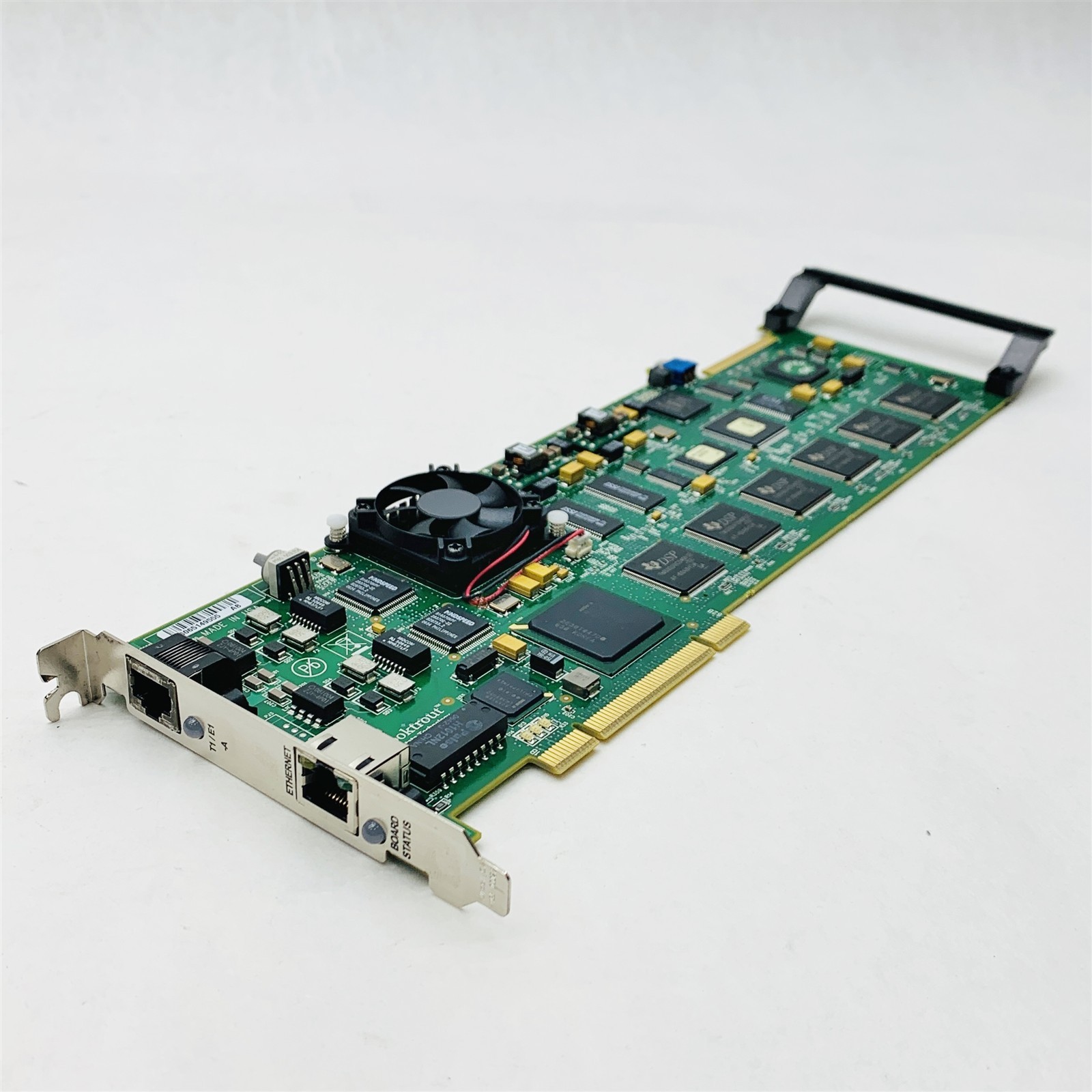 Brooktrout Technology TR1034+P24H-T1-1N-R 801-016-11 901-001-11 Voice Fax Board