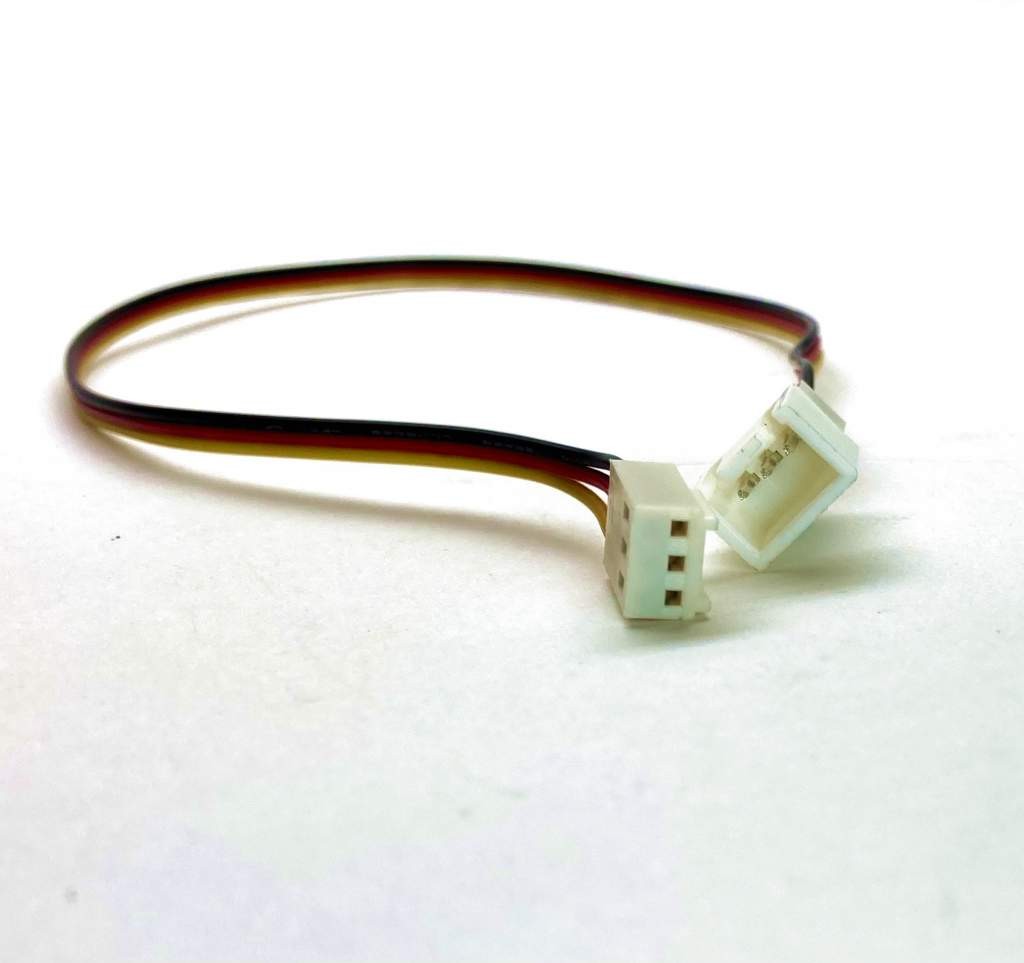 CPU Case Fan 3-Wire Male to Female Extender Cable 3-Pin Power 12 Inch 3Pin 3Wire