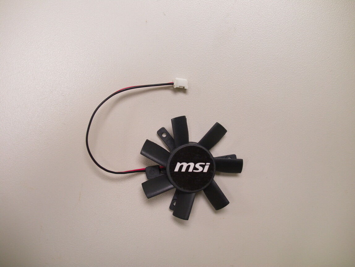 Cooler Fan For MSI GT440 N440GT Blizzard V5 GT430 Knife PLD05010S12L 45mm