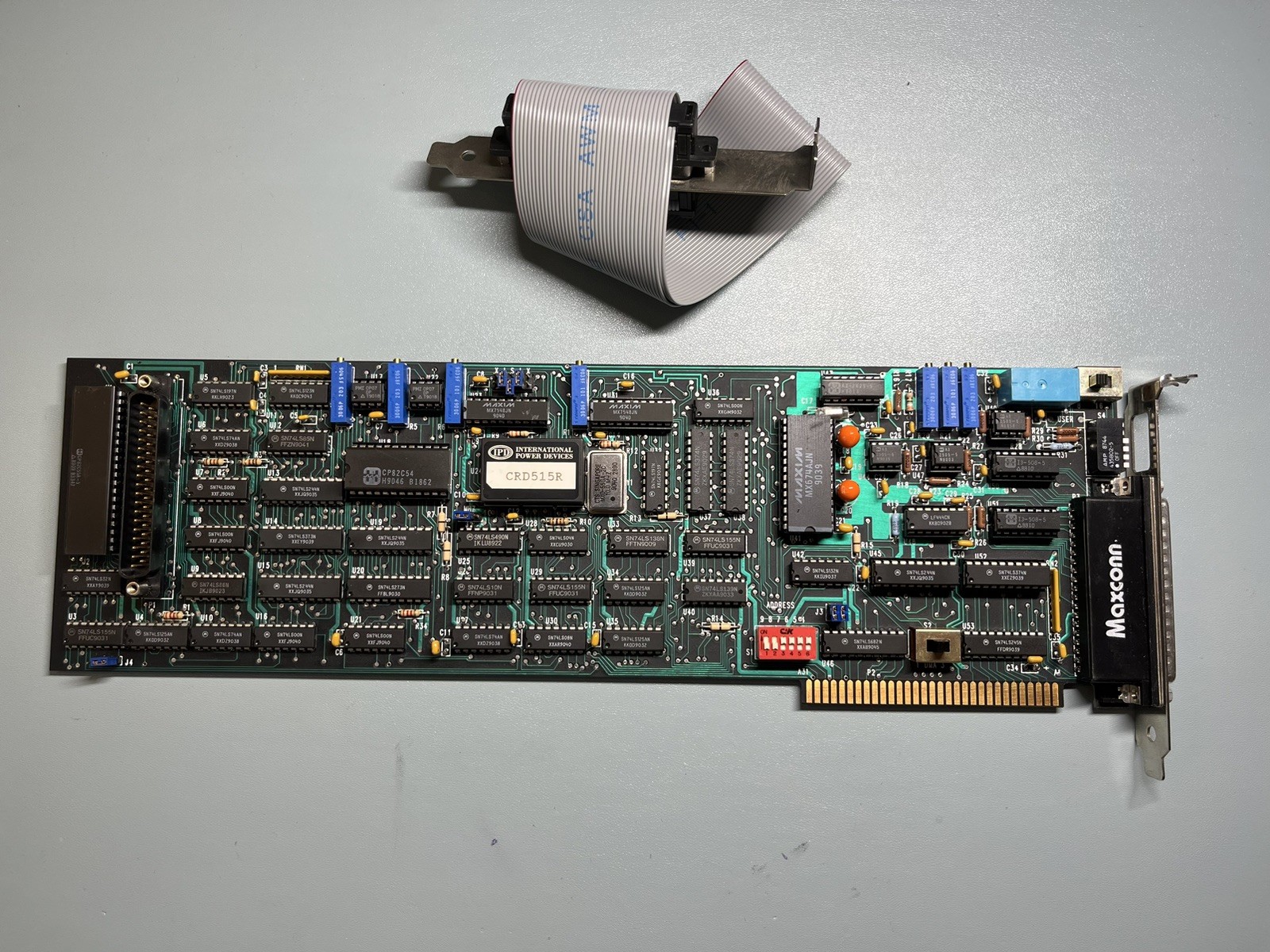 CIO-DAS16/F Multifunction Anaolog and Digital I/O Board Data Acquisition Board