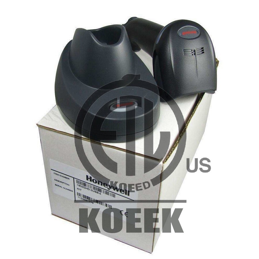 Honeywell Xenon 1902G 1902GHD-2USB Handheld Barcode Scanner with Cradle & Cable