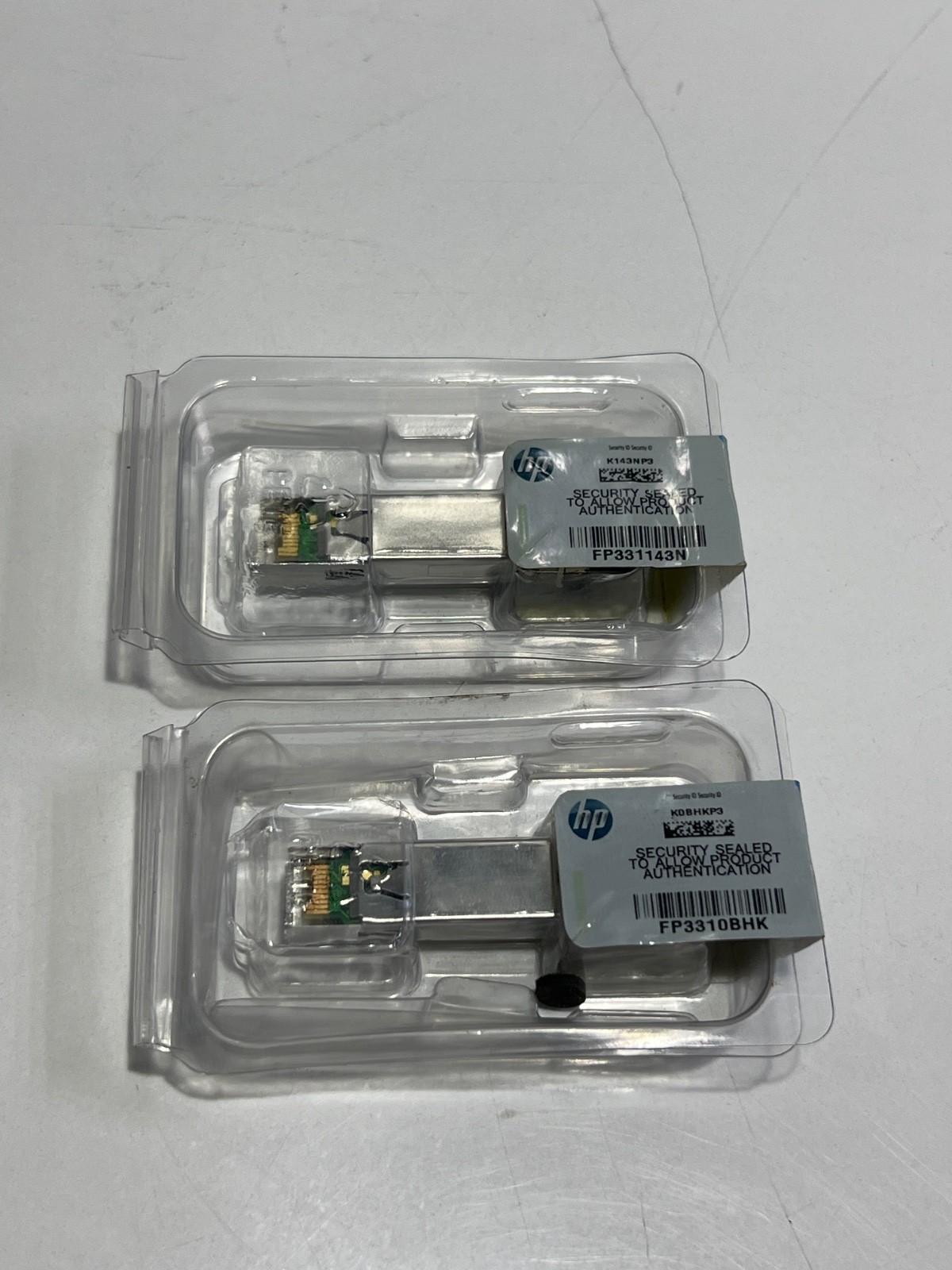 (Lot 2 Pcs) HP Original ProCurve Gigabit SX LC SFP SX, J4858C 850nm 