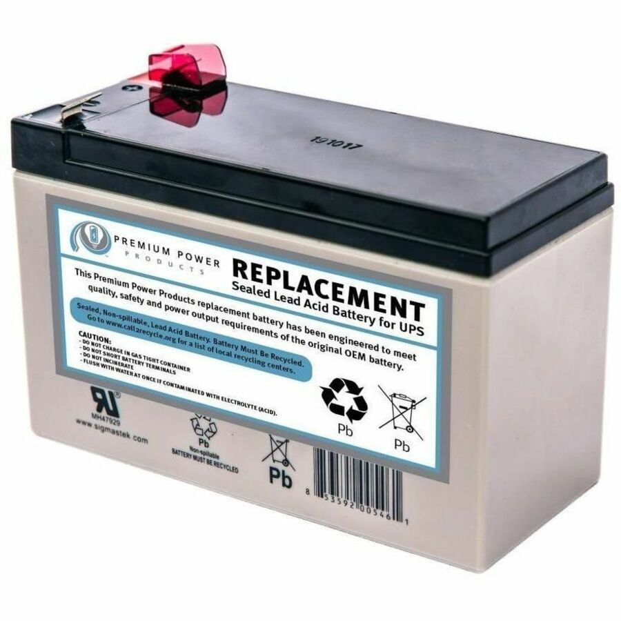 eReplacements replacement battery cartridge RBC17-ER for various APC BackUPS