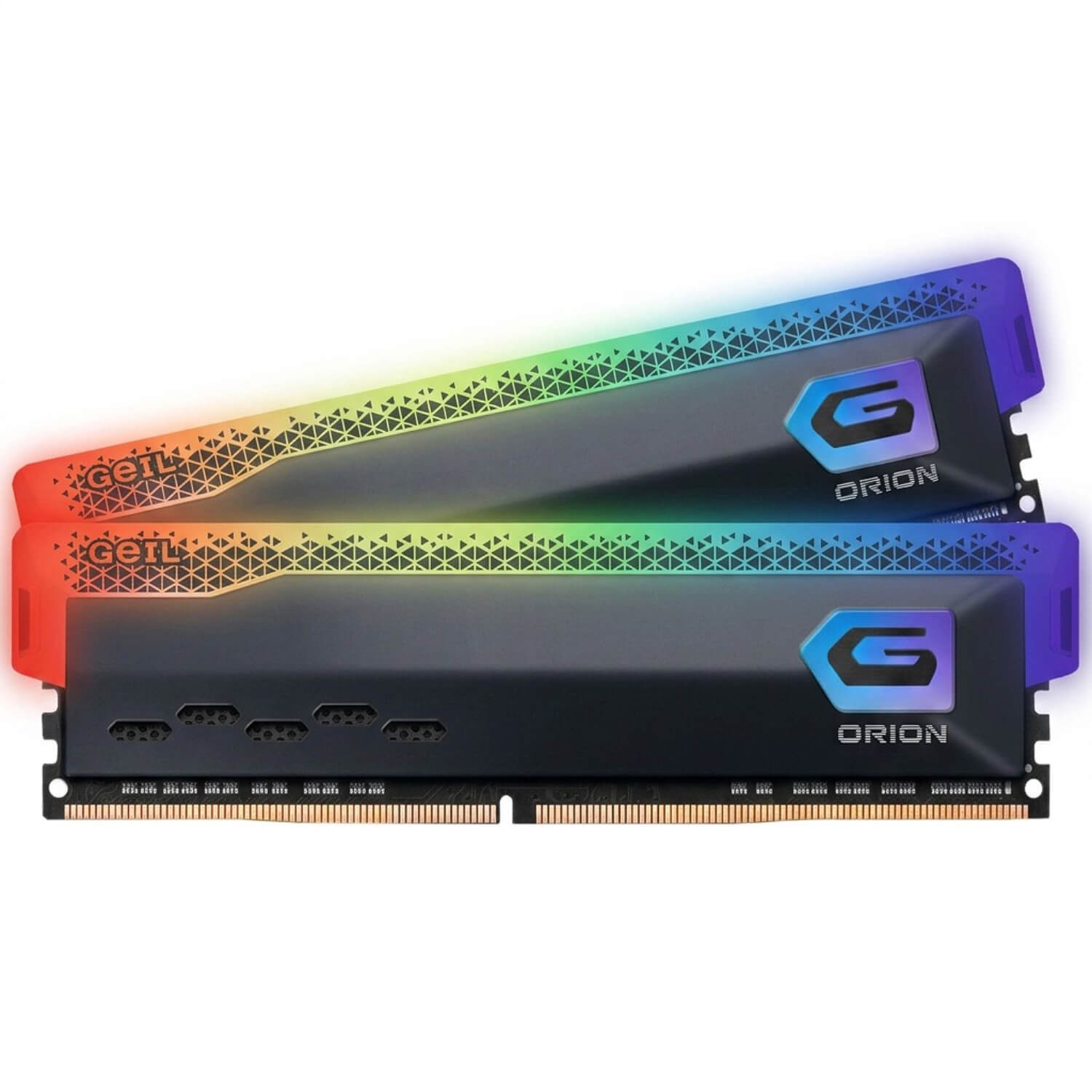 GeIL Orion RGB 32GB (2x16GB) DDR4 3200MHz CL16 AMD Edition Gray RAM Kit GAOSG432
