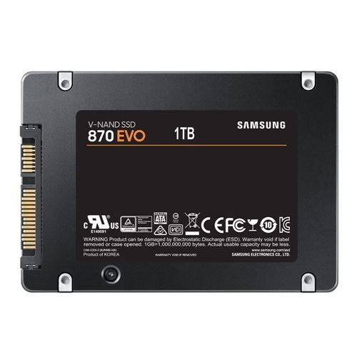 Samsung 1TB 870 EVO V-NAND SSD MZ-7l31T0HBLB 99%